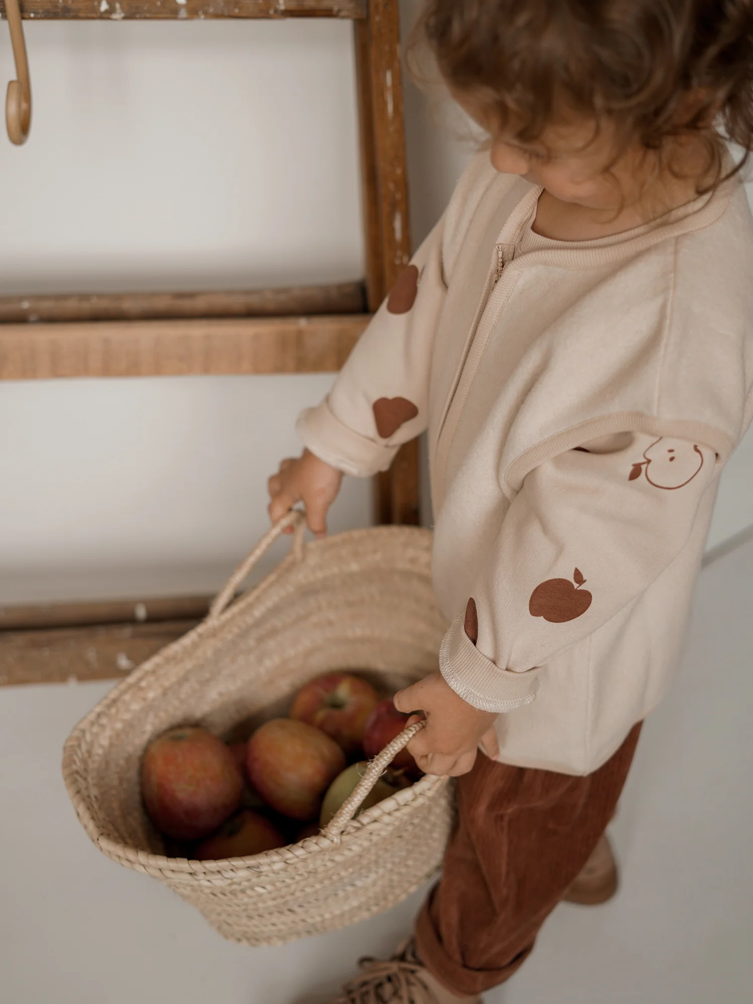 Almond Fleece Vest - Image 2