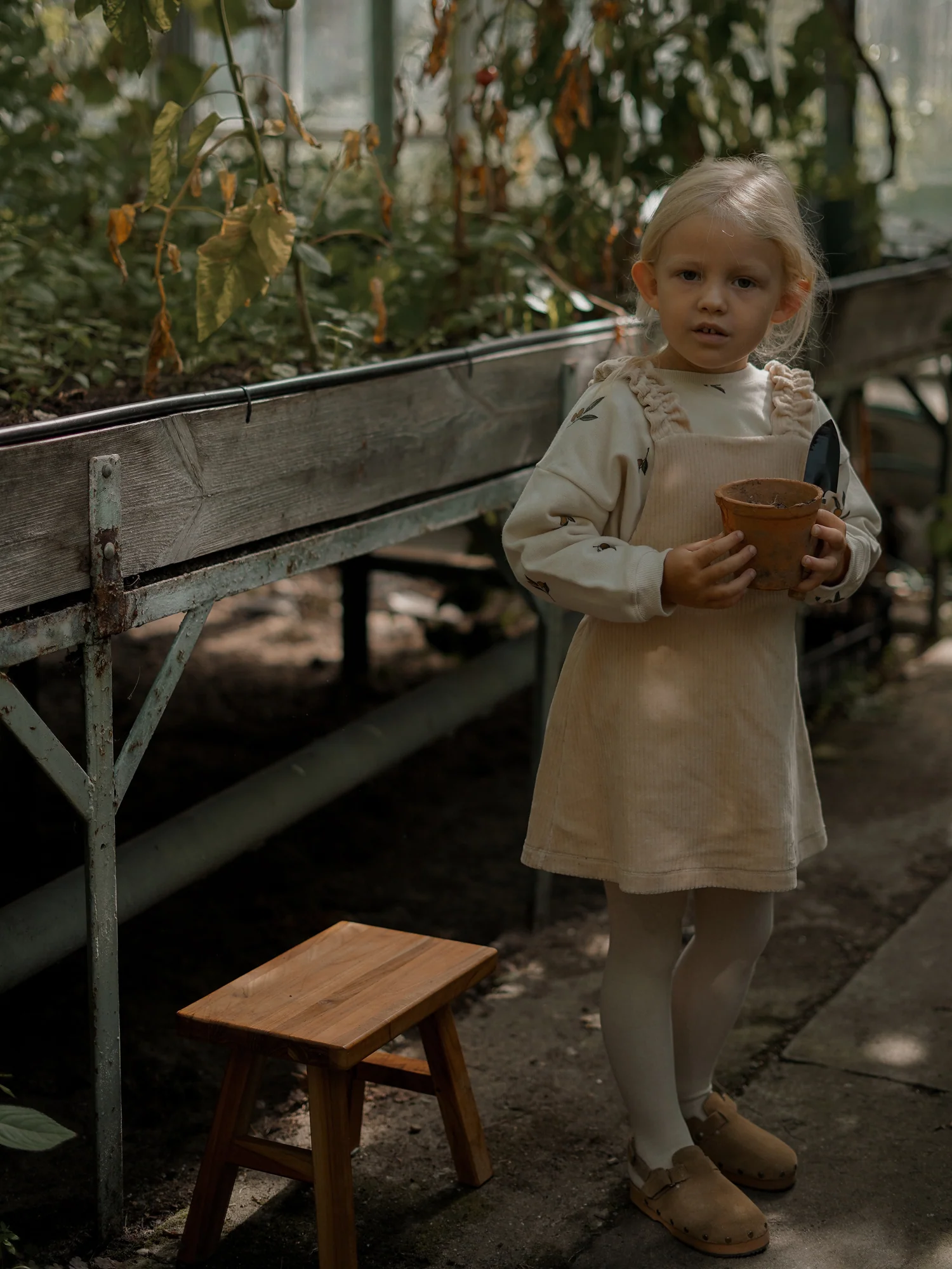 Almond Pinny Dress - Image 3