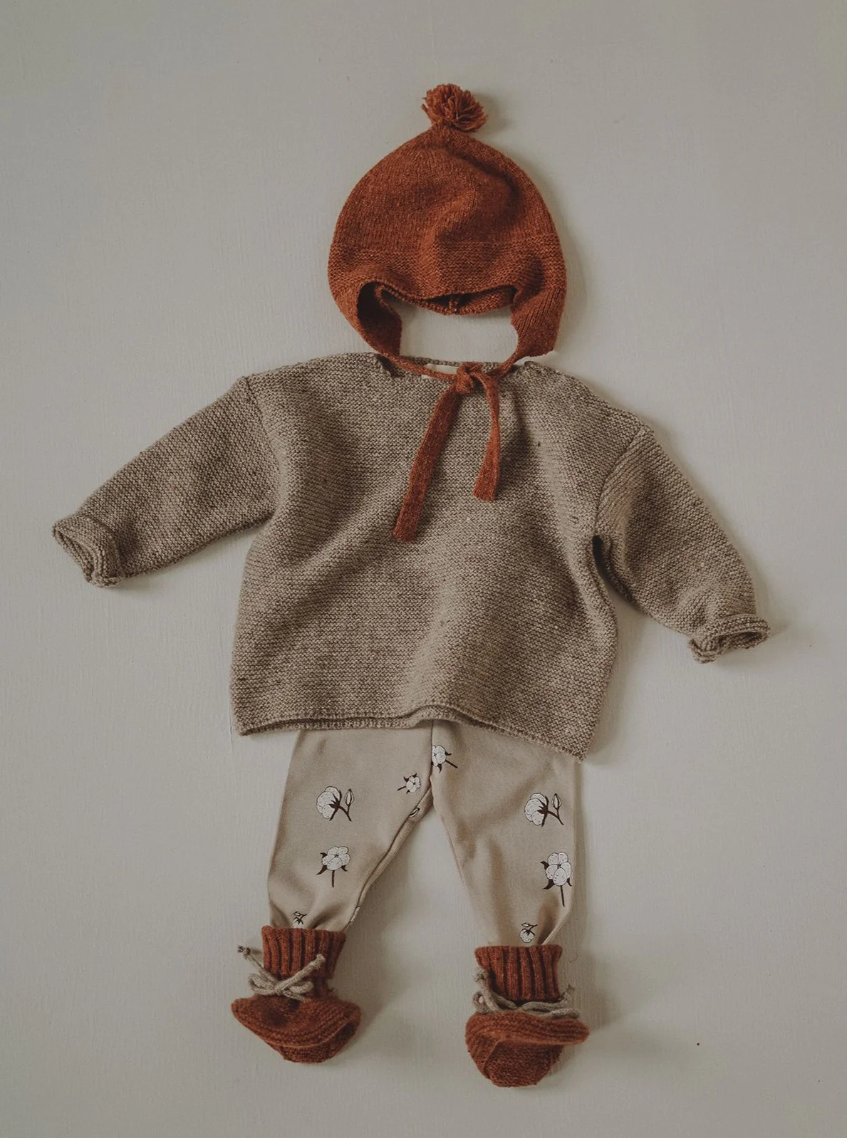 Oatmeal Shoulder Button Wool Jumper - Image 3