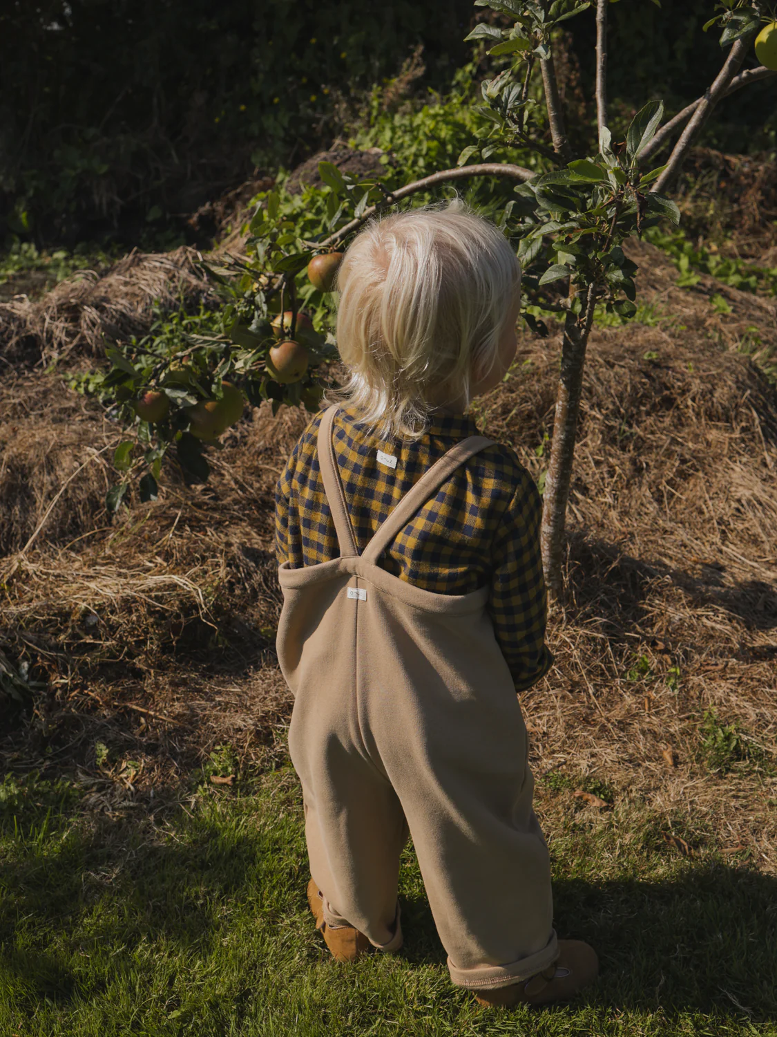 Biscuit Oversized Dungarees - Image 3
