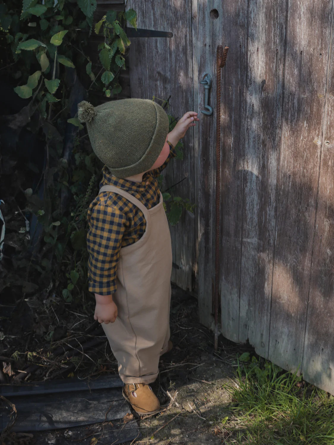 Biscuit Oversized Dungarees - Image 5