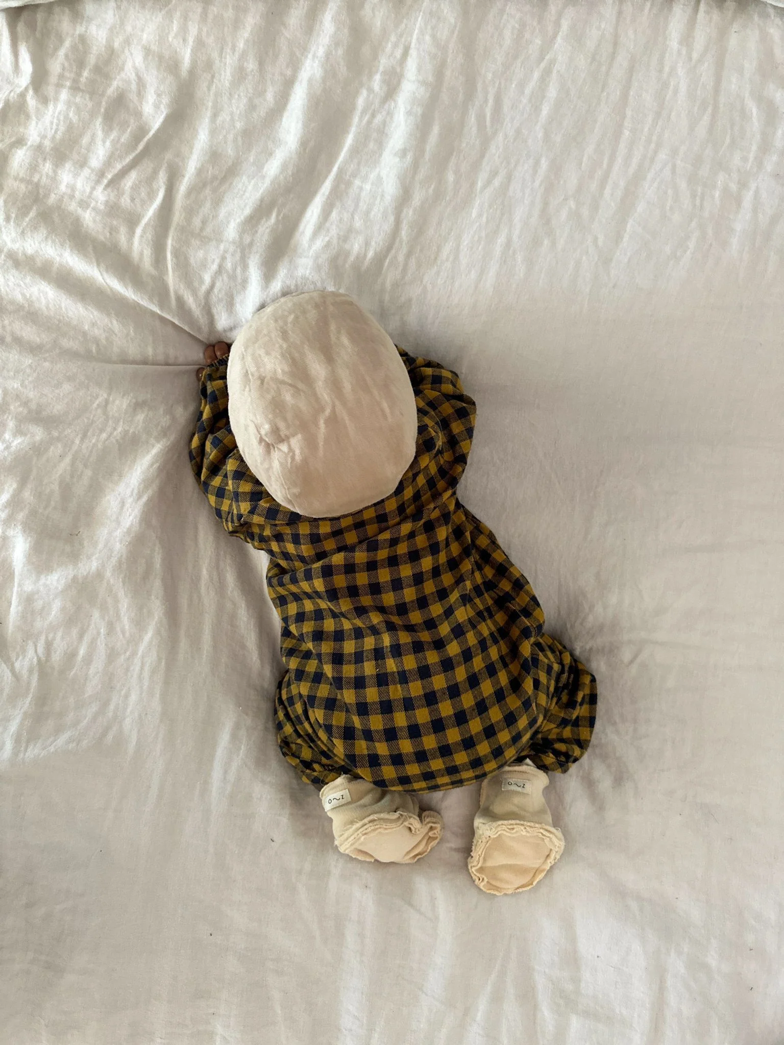 Blueberry Gingham Onesie - Image 2