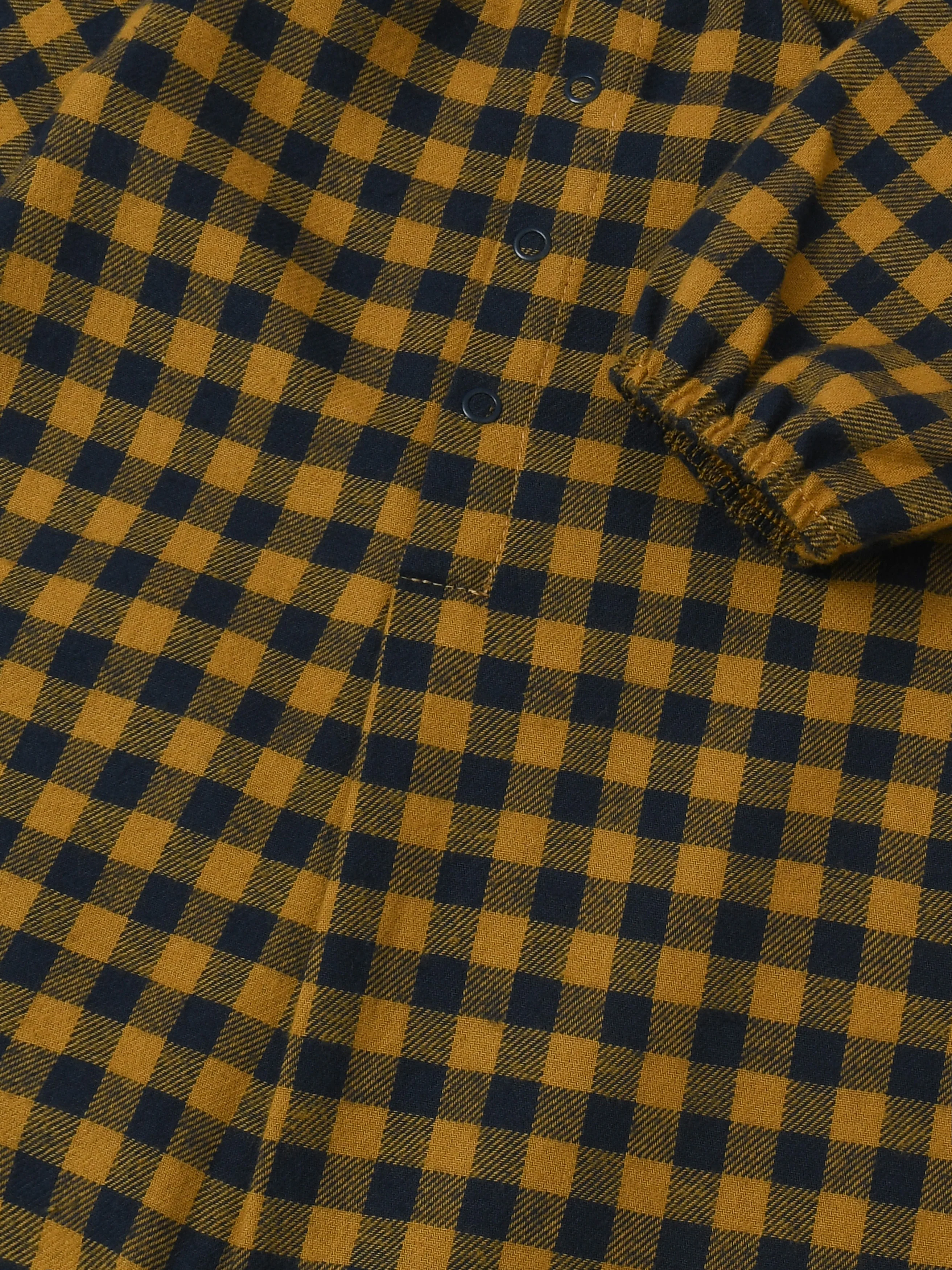 Blueberry Gingham Onesie - Image 5