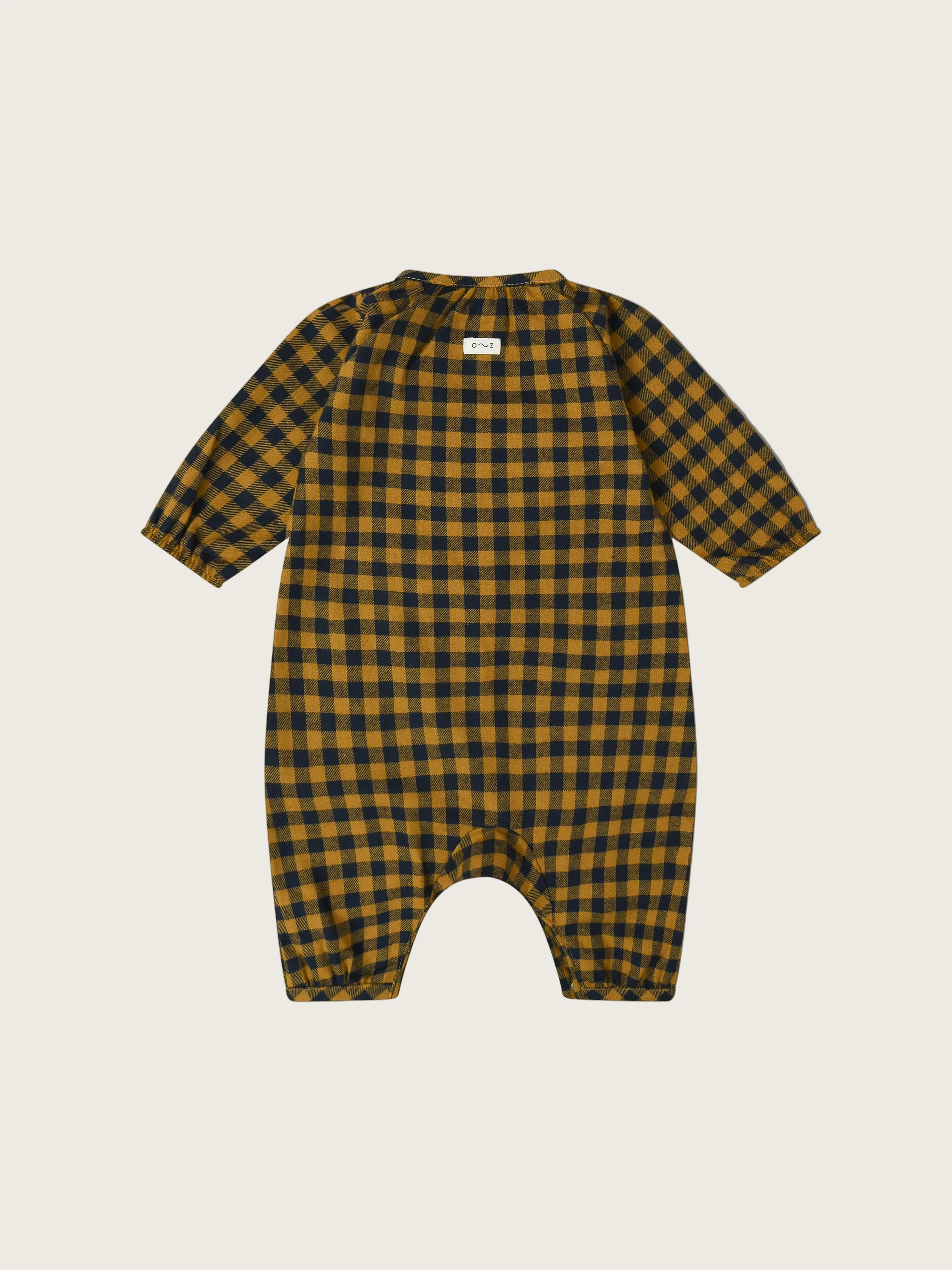 Blueberry Gingham Onesie - Image 7