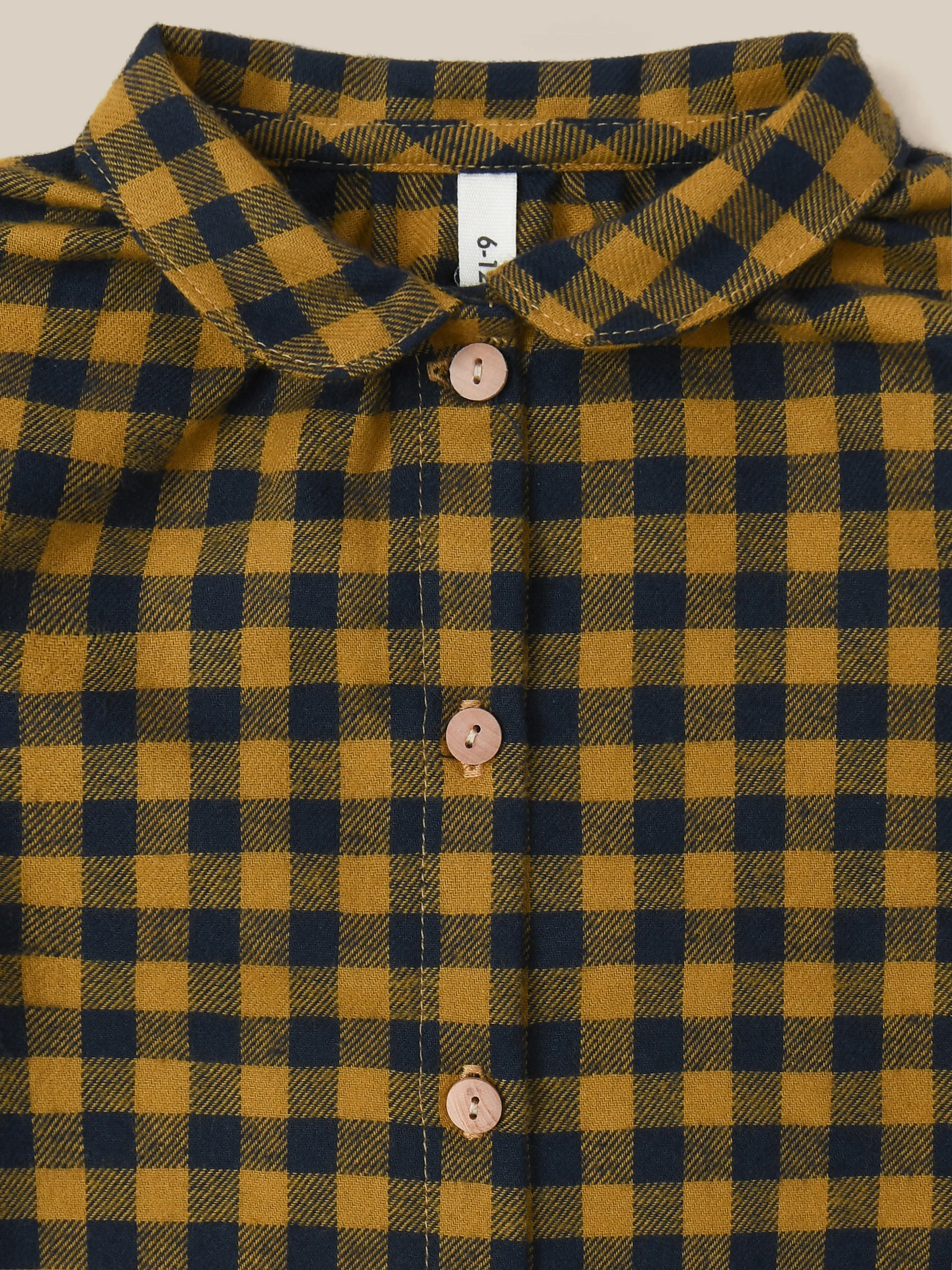 Blueberry Gingham Shirt - Image 4