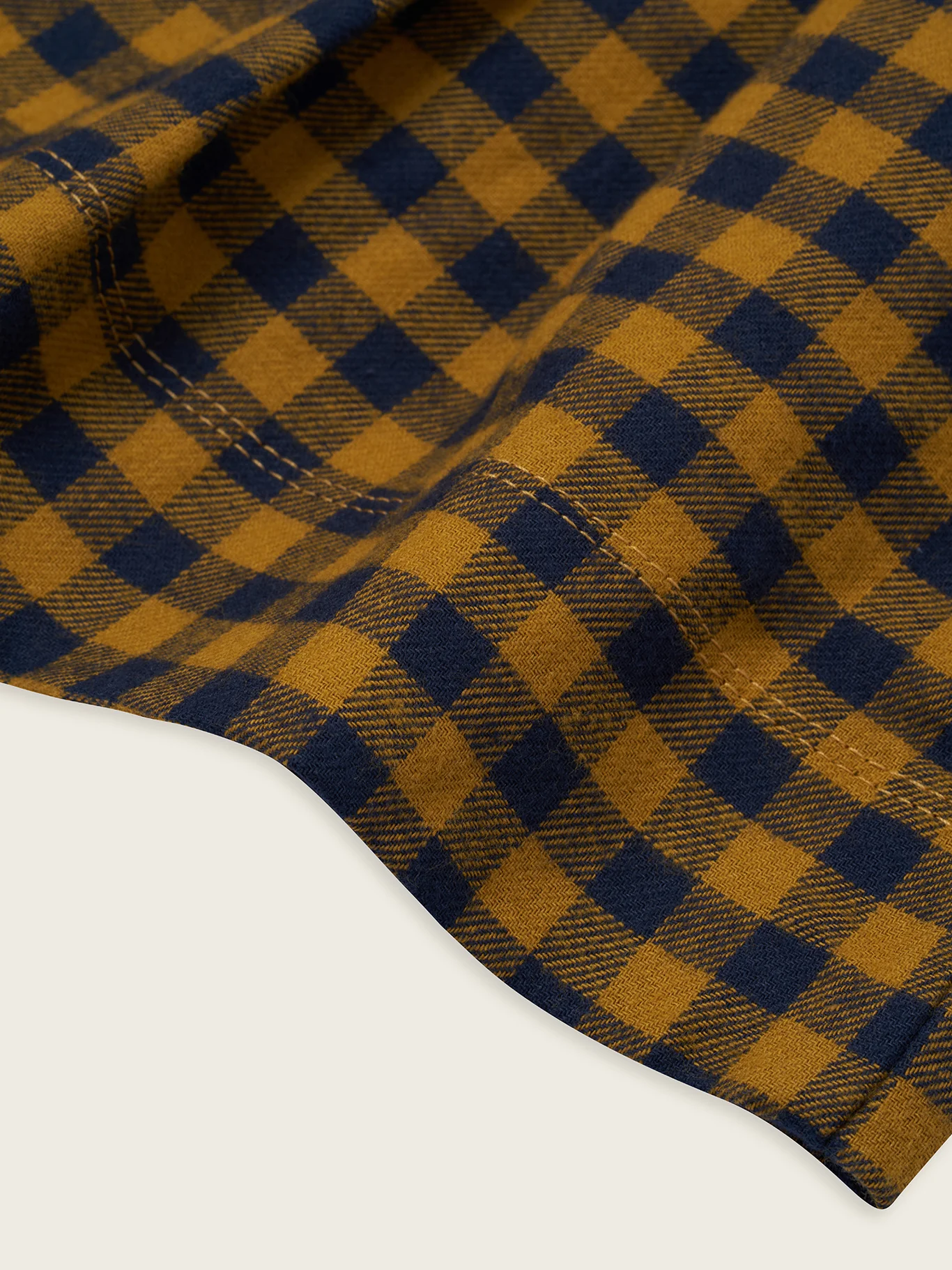 Blueberry Gingham Tribe Skirt - Image 3