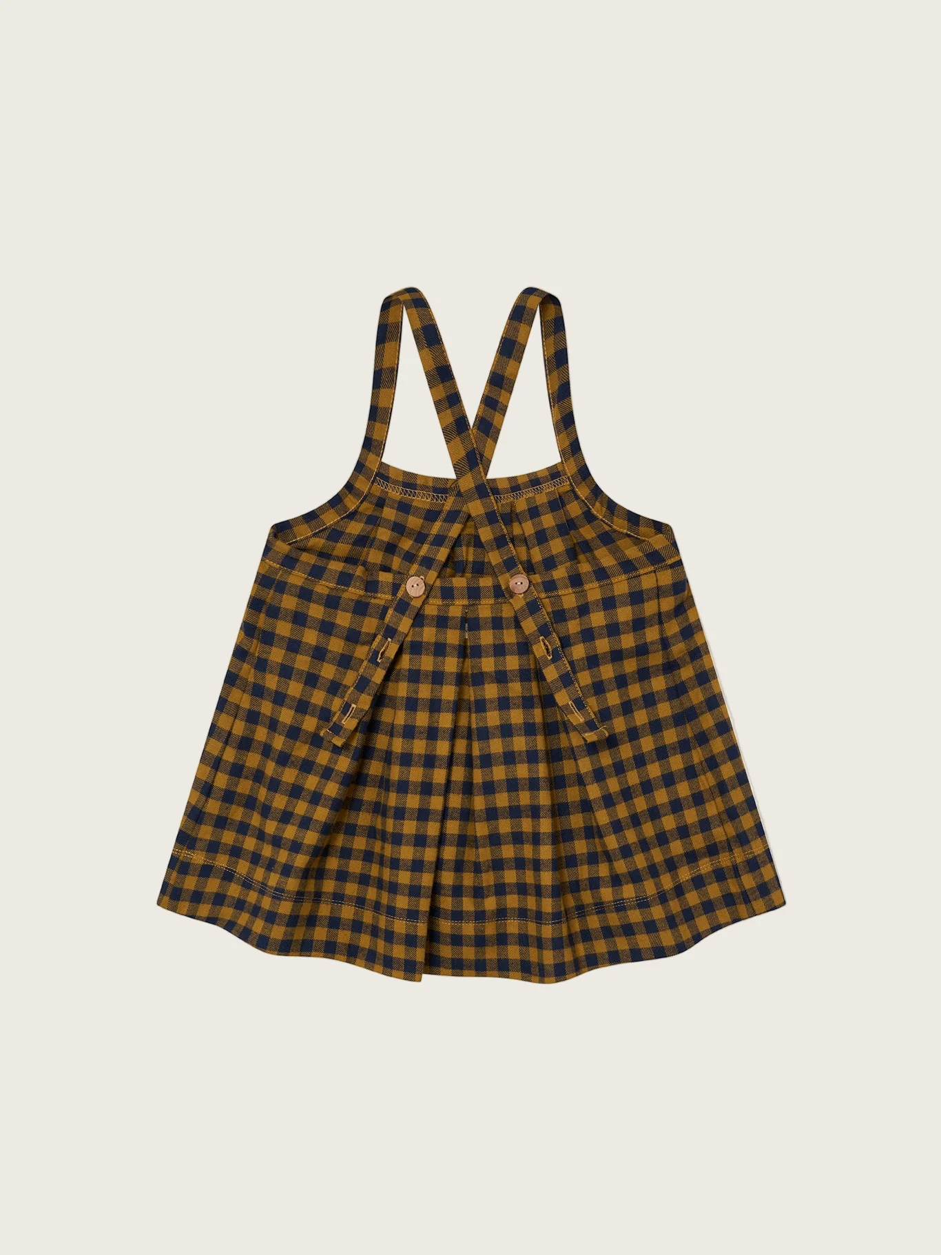Blueberry Gingham Tribe Skirt - Image 5
