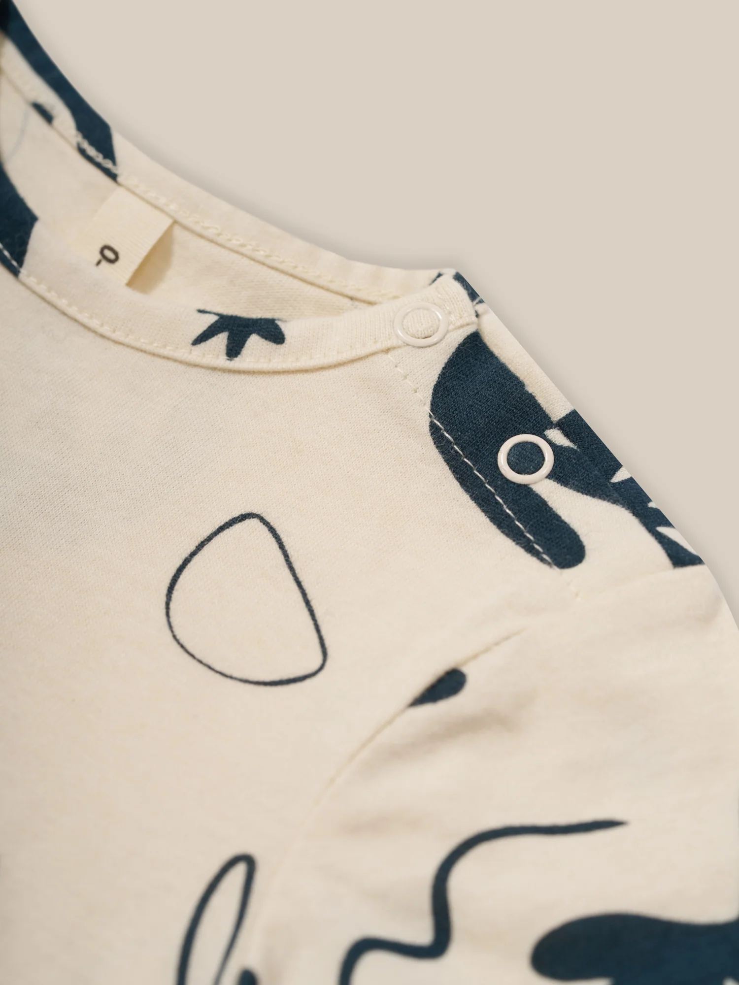 Capri Undyed Cotton Classic T-Shirt - Image 3