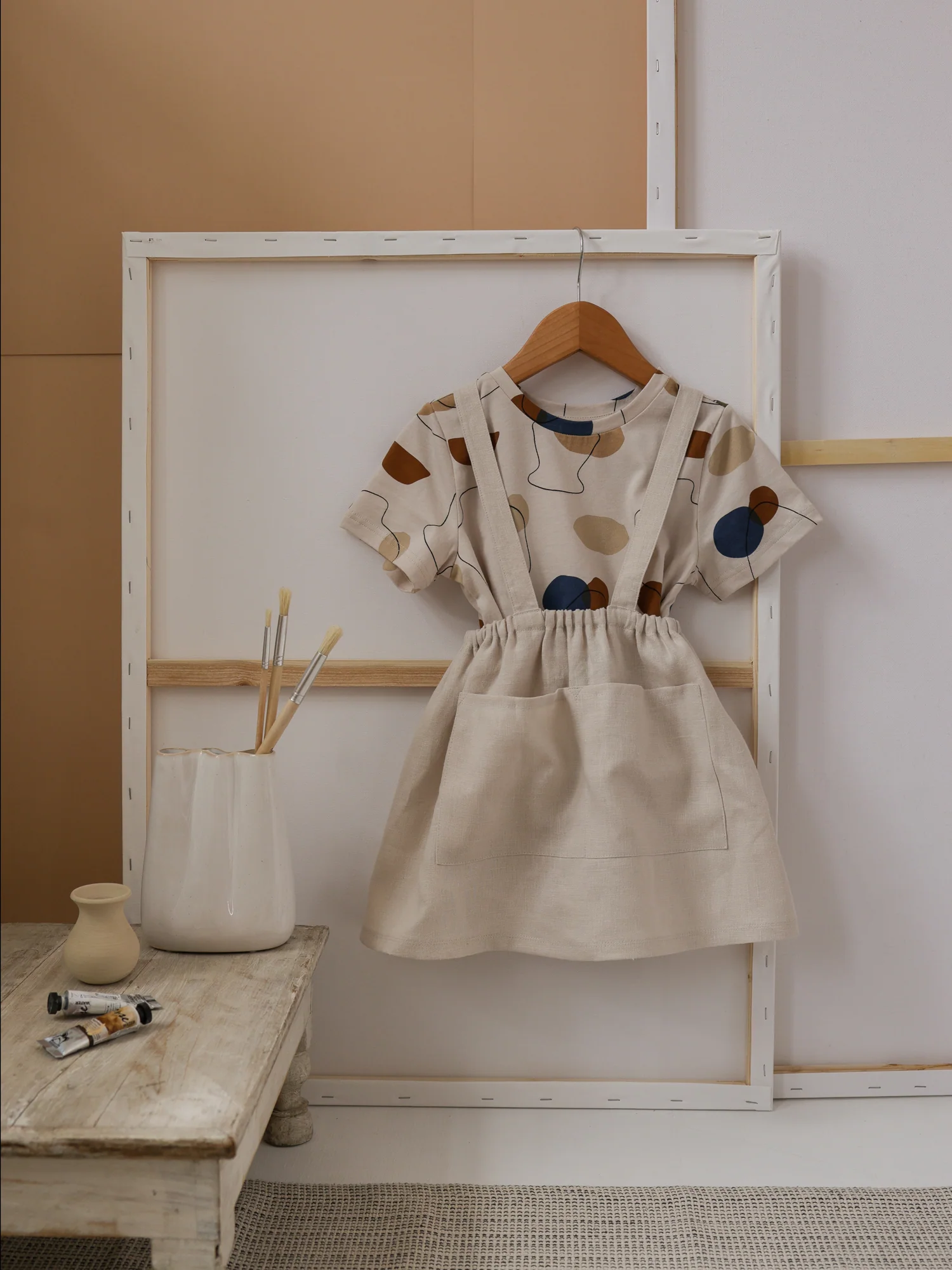 Ceramic White Maker Crossback Skirt - Image 2