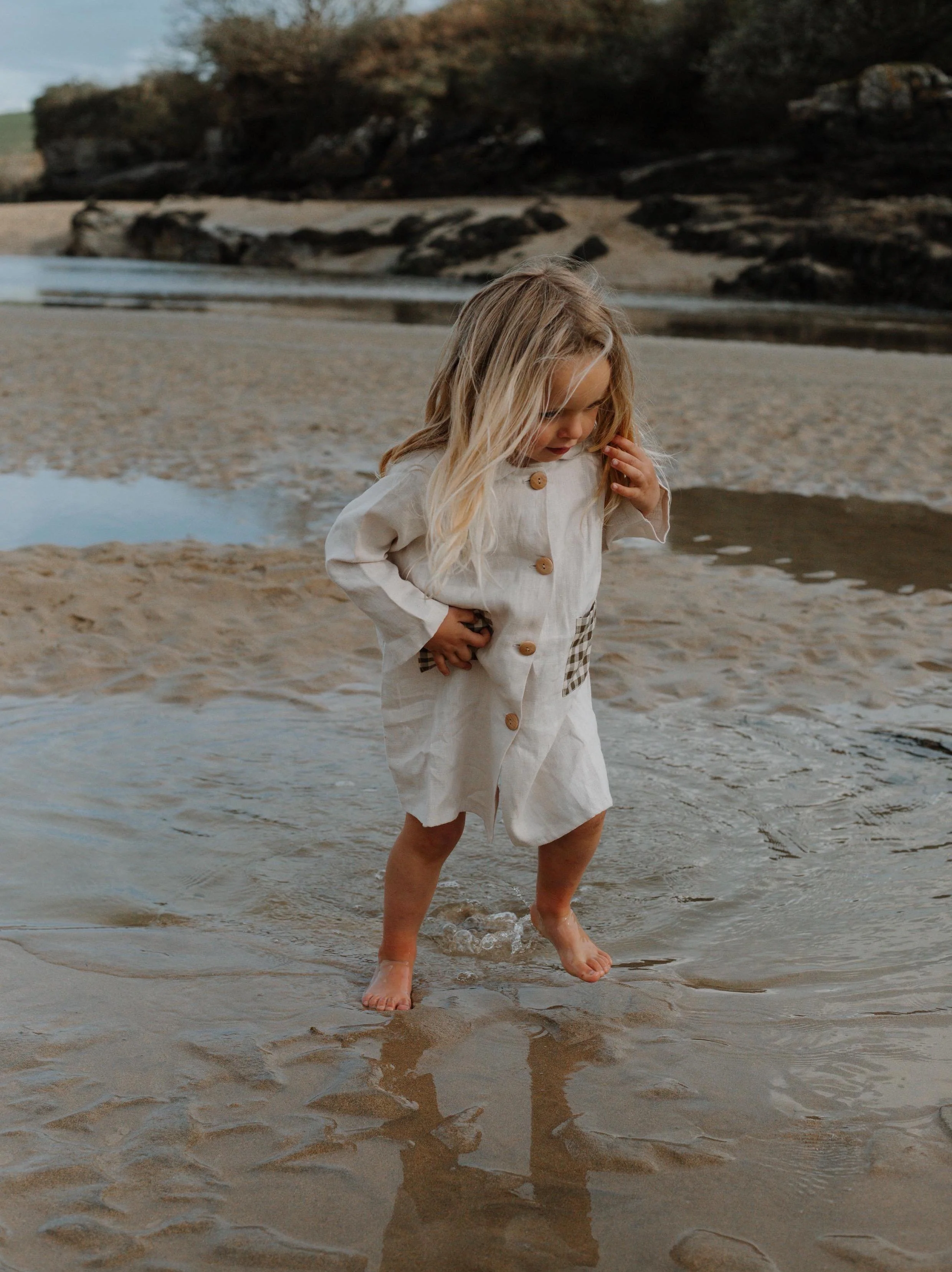Ceramic White Potter Dress - Image 2