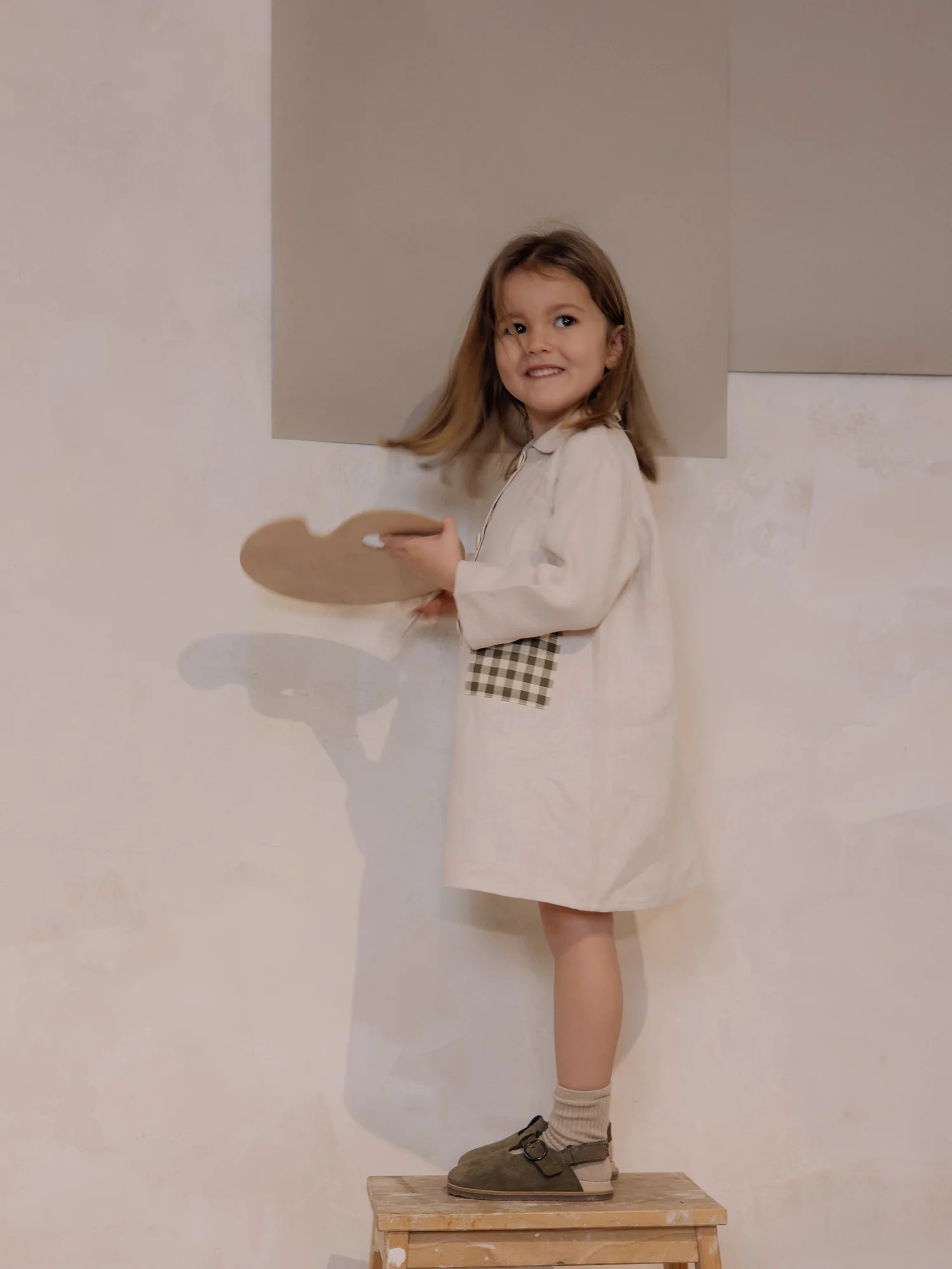 Ceramic White Potter Dress - Image 4