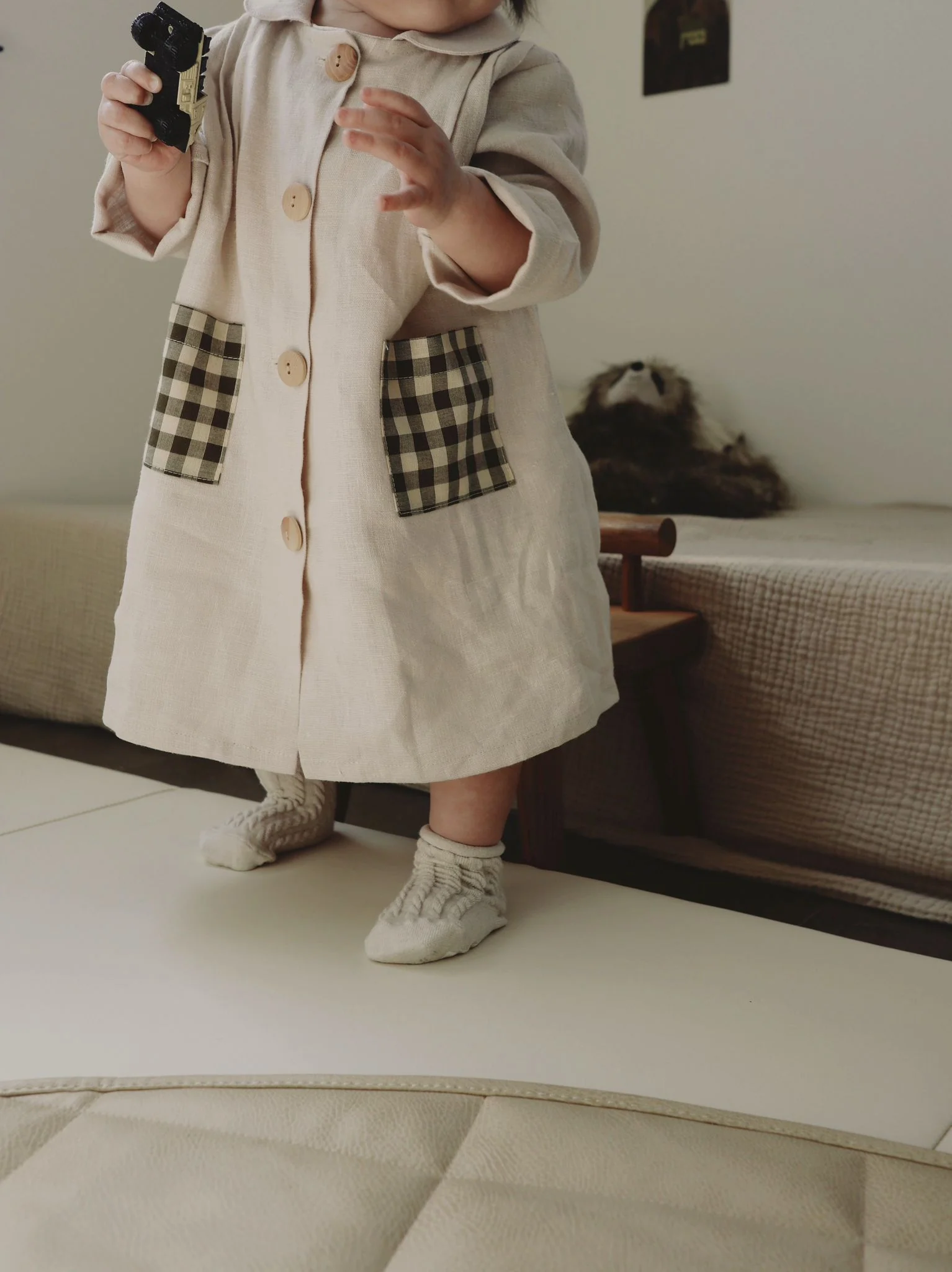 Ceramic White Potter Dress - Image 6