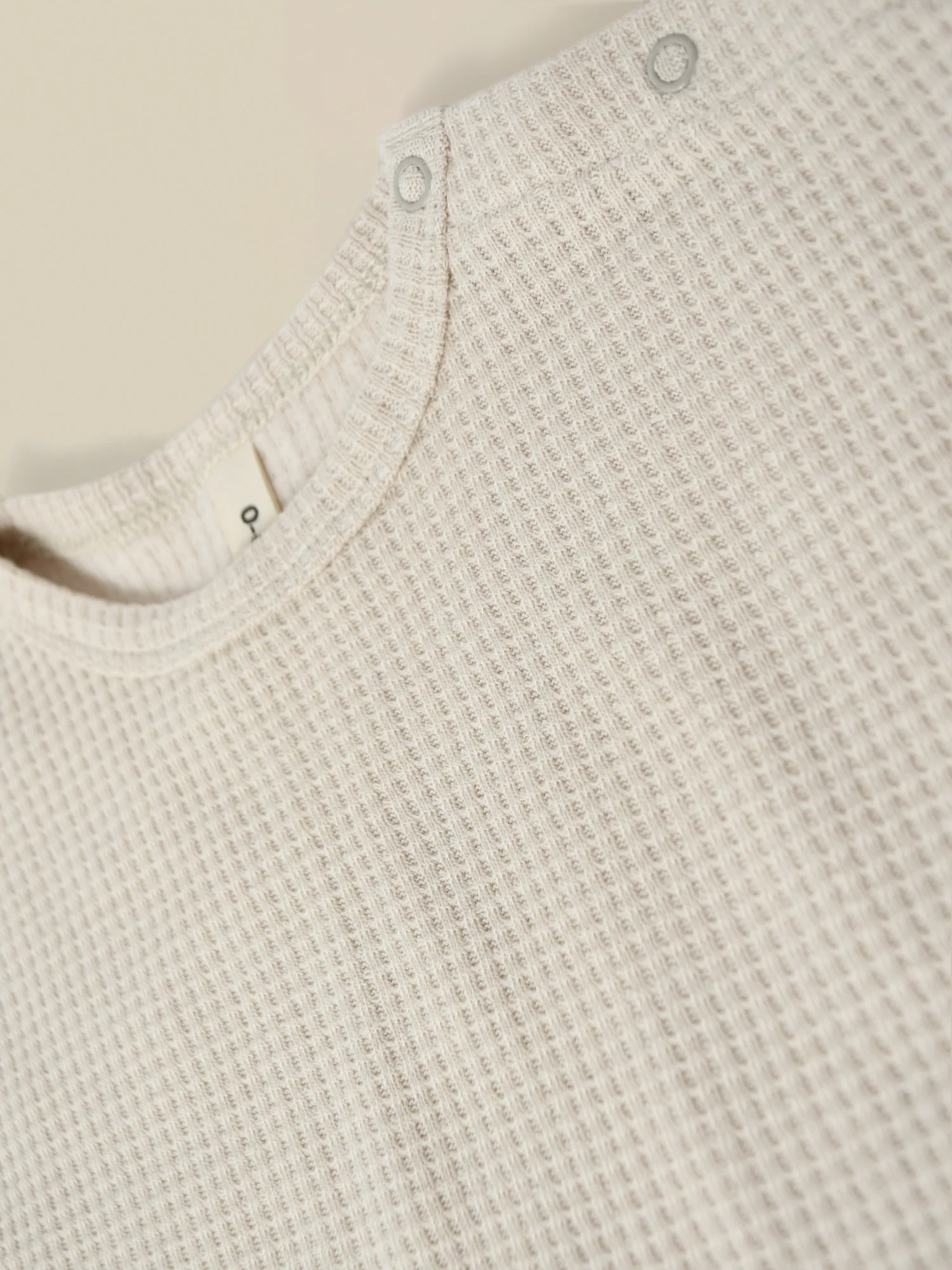 Ceramic White Waffle Boxy T-shirt - Image 5