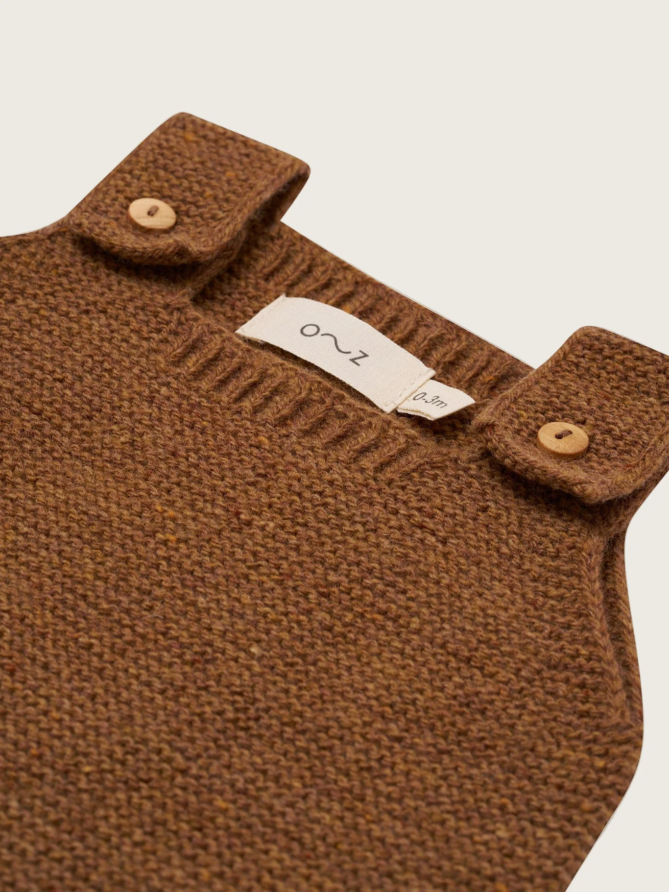 Chestnut Wool Salopette - Image 3