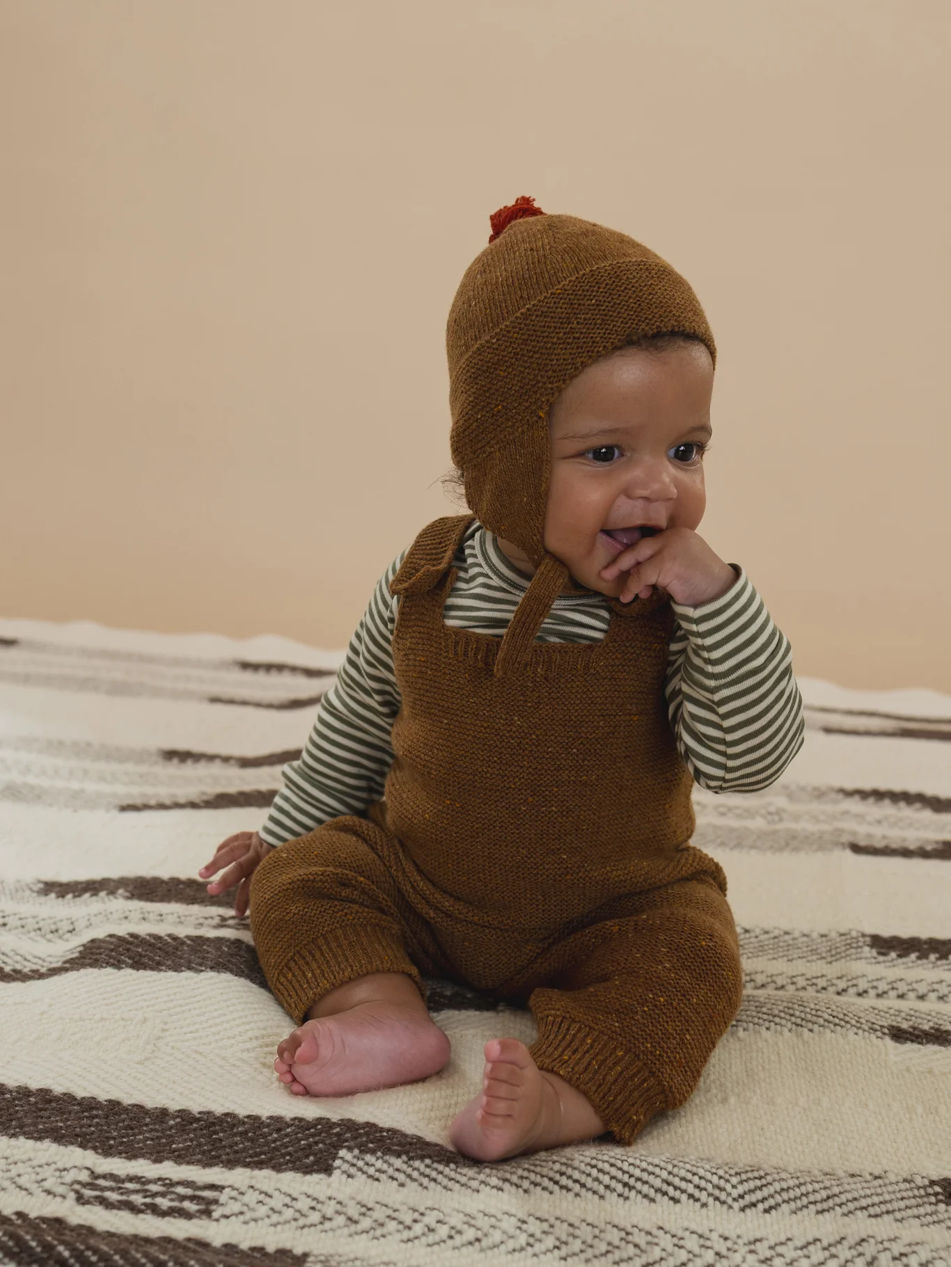 Chestnut Wool Salopette - Image 5