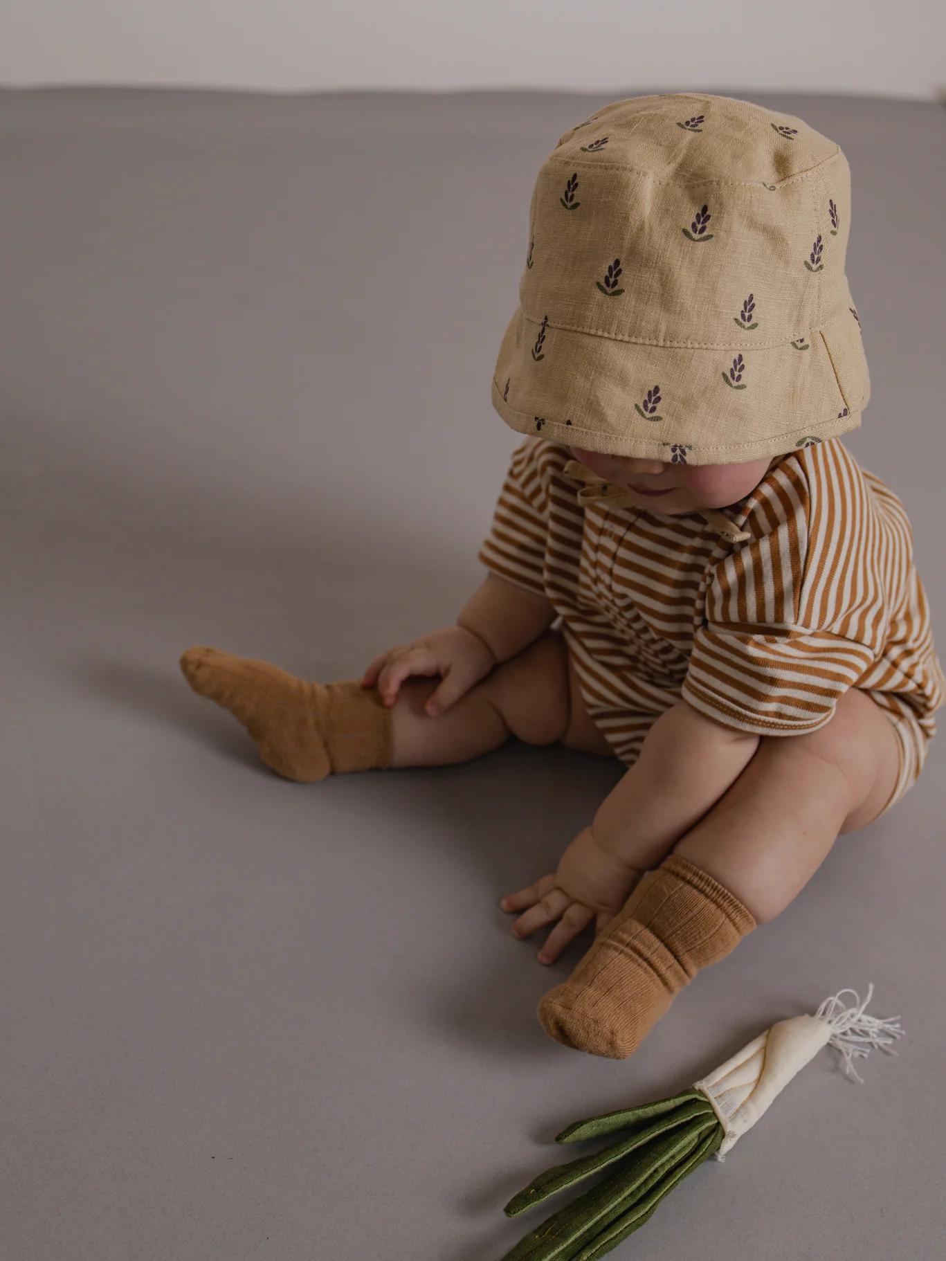 Copper Stripes Beach Romper - Image 4