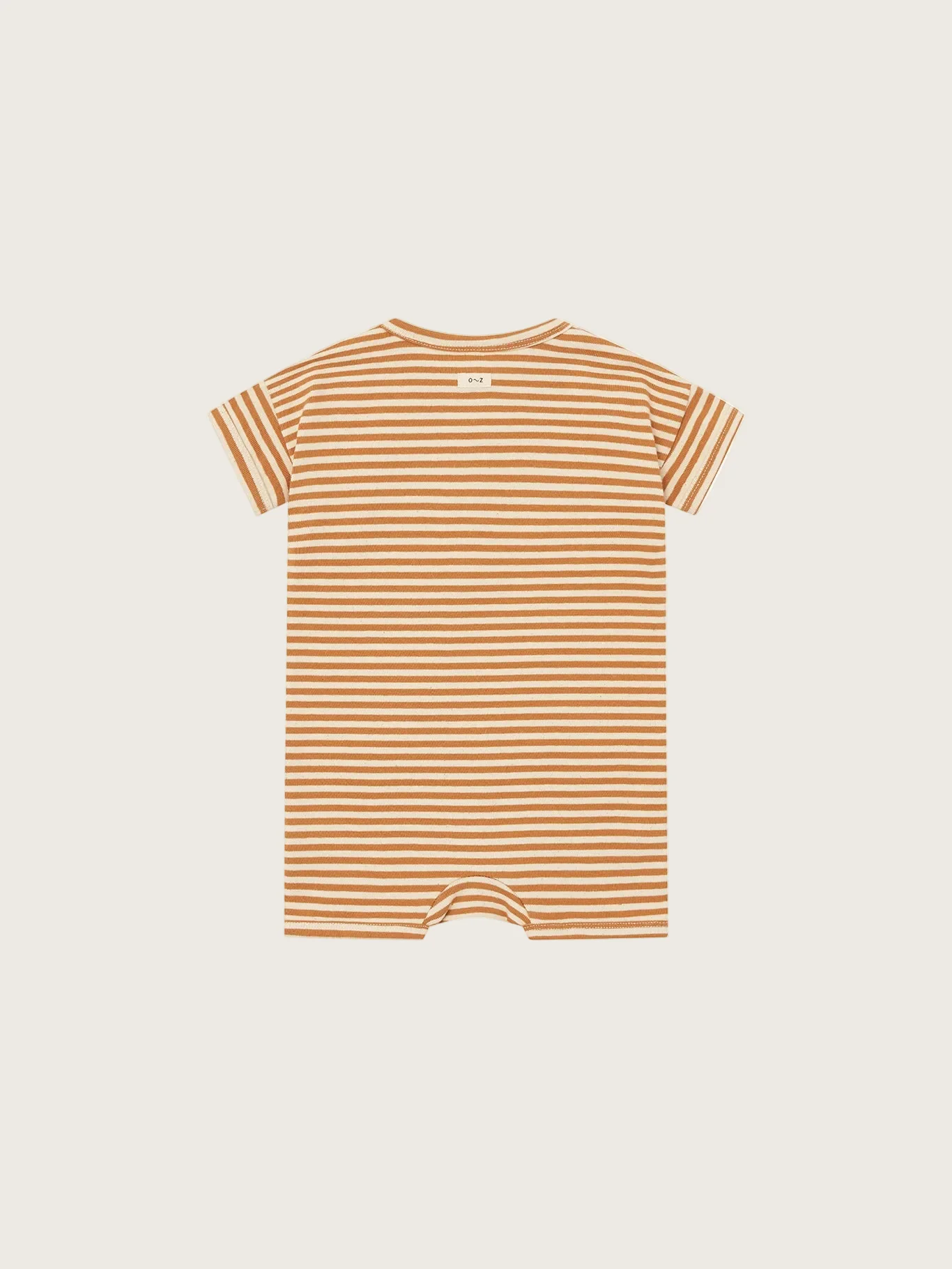 Copper Stripes Beach Romper - Image 5