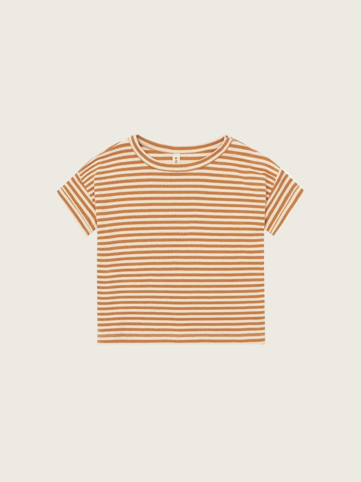 Copper Stripes Boxy T-Shirt