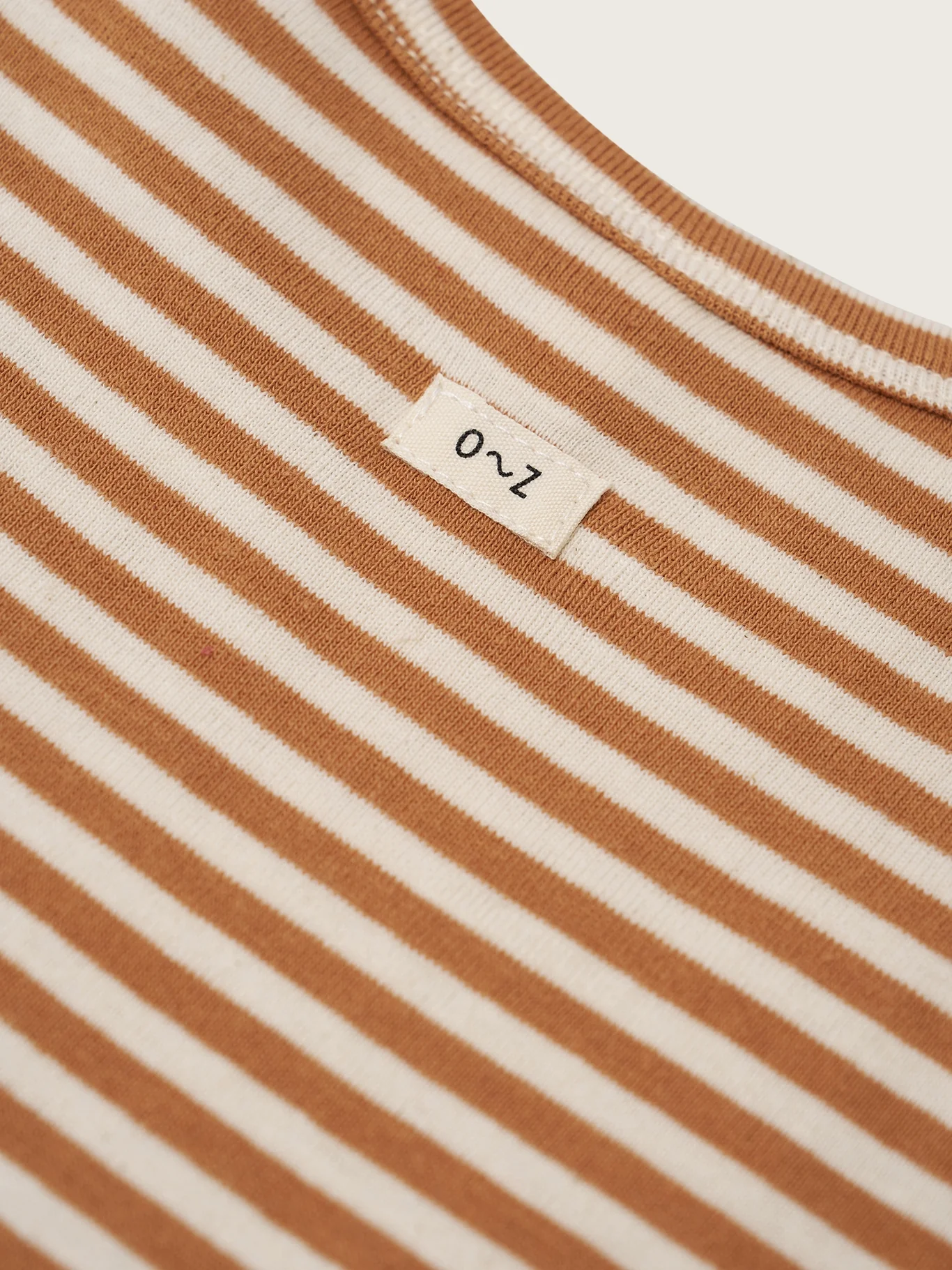 Copper Stripes Boxy T-Shirt - Image 3
