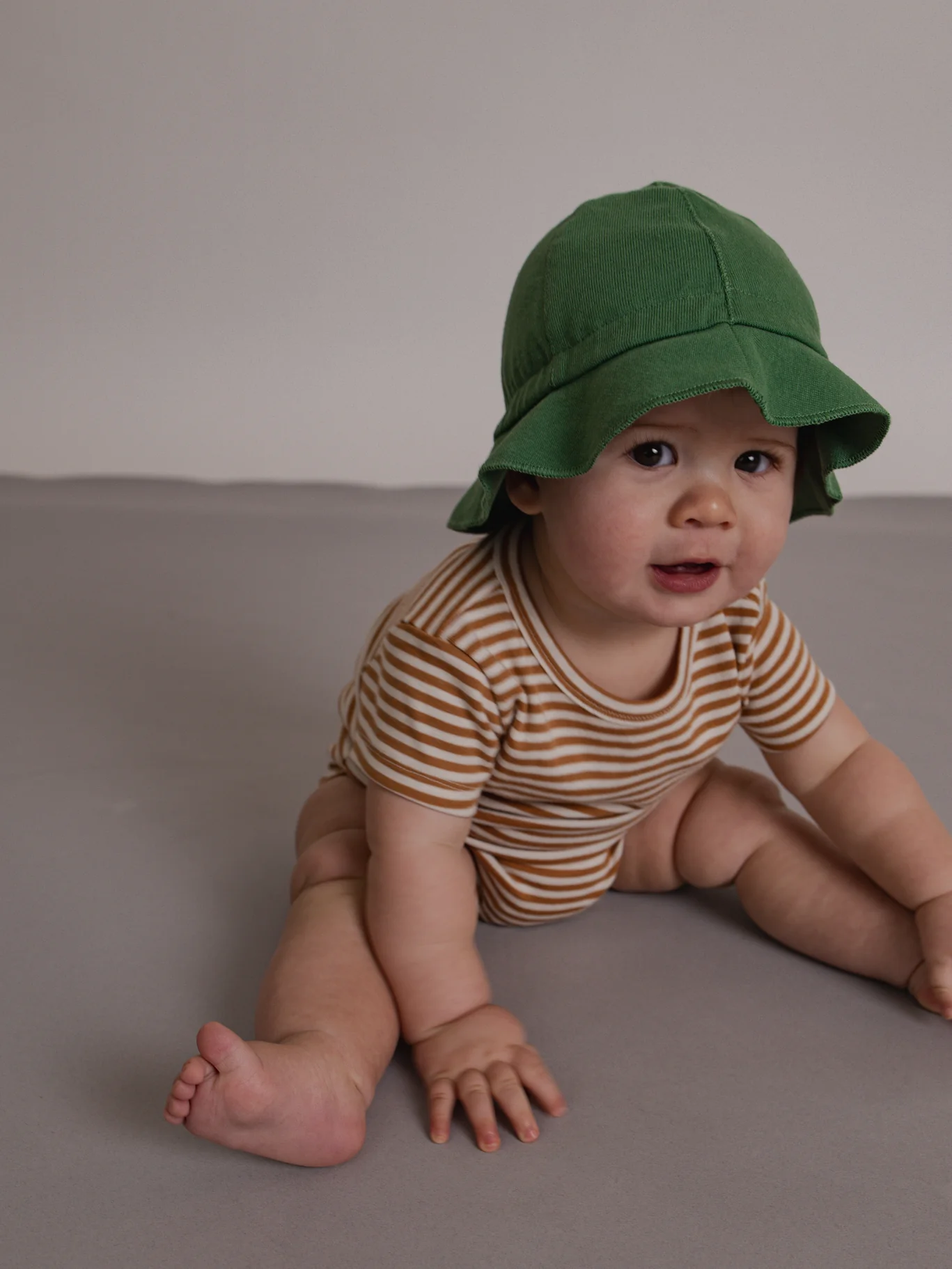 Copper Stripes Short Sleeve Bodysuit - Image 4