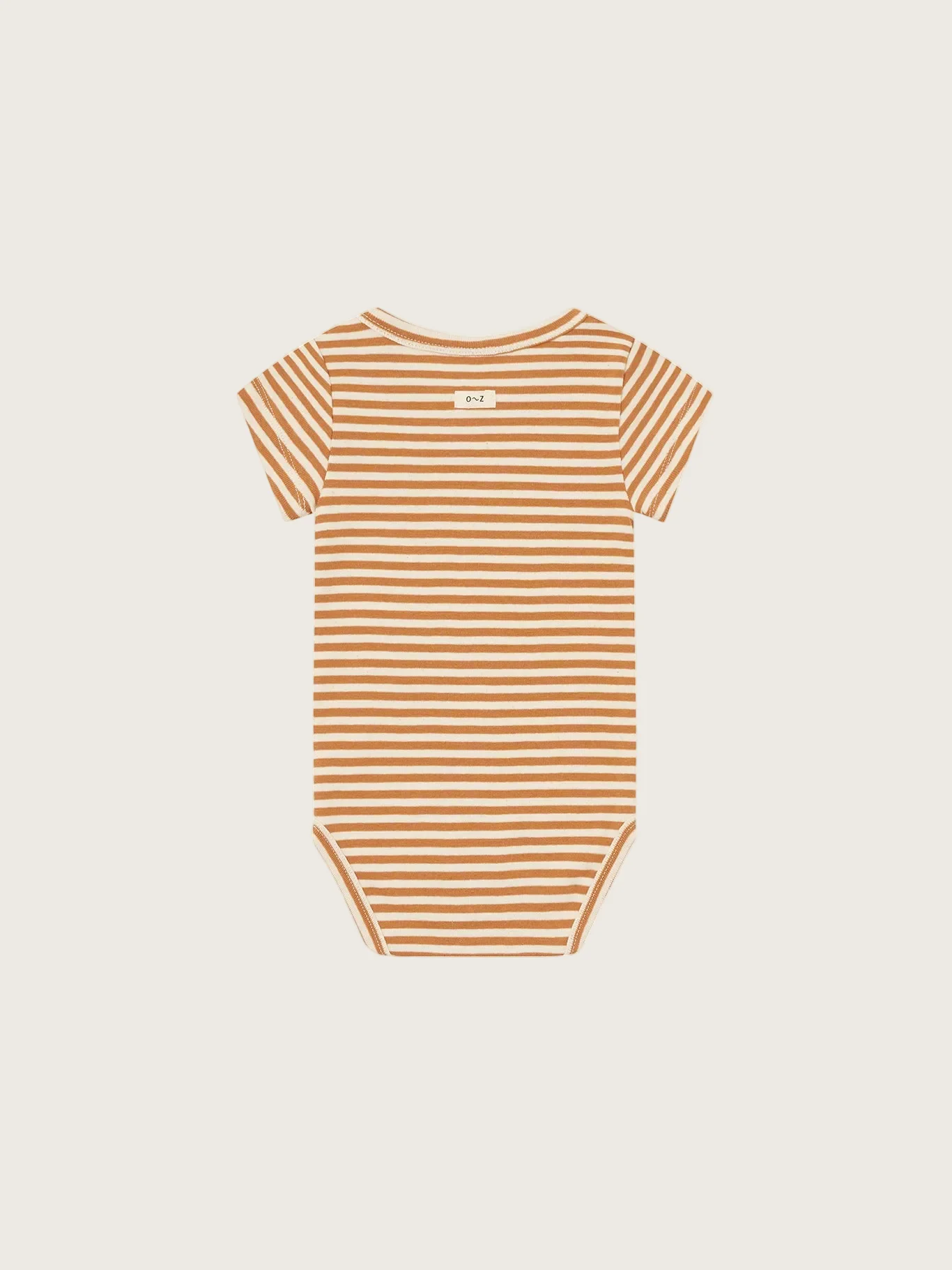 Copper Stripes Short Sleeve Bodysuit - Image 6