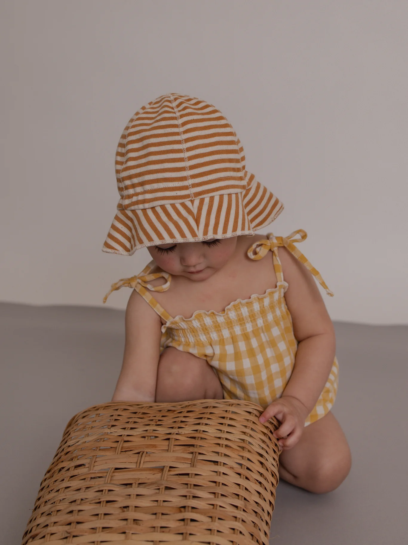 Copper Stripes Sun Hat - Image 2