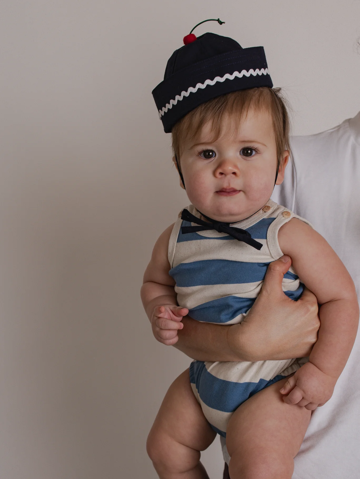 Deck Chair Stripes Sleeveless Bodysuit - Image 2