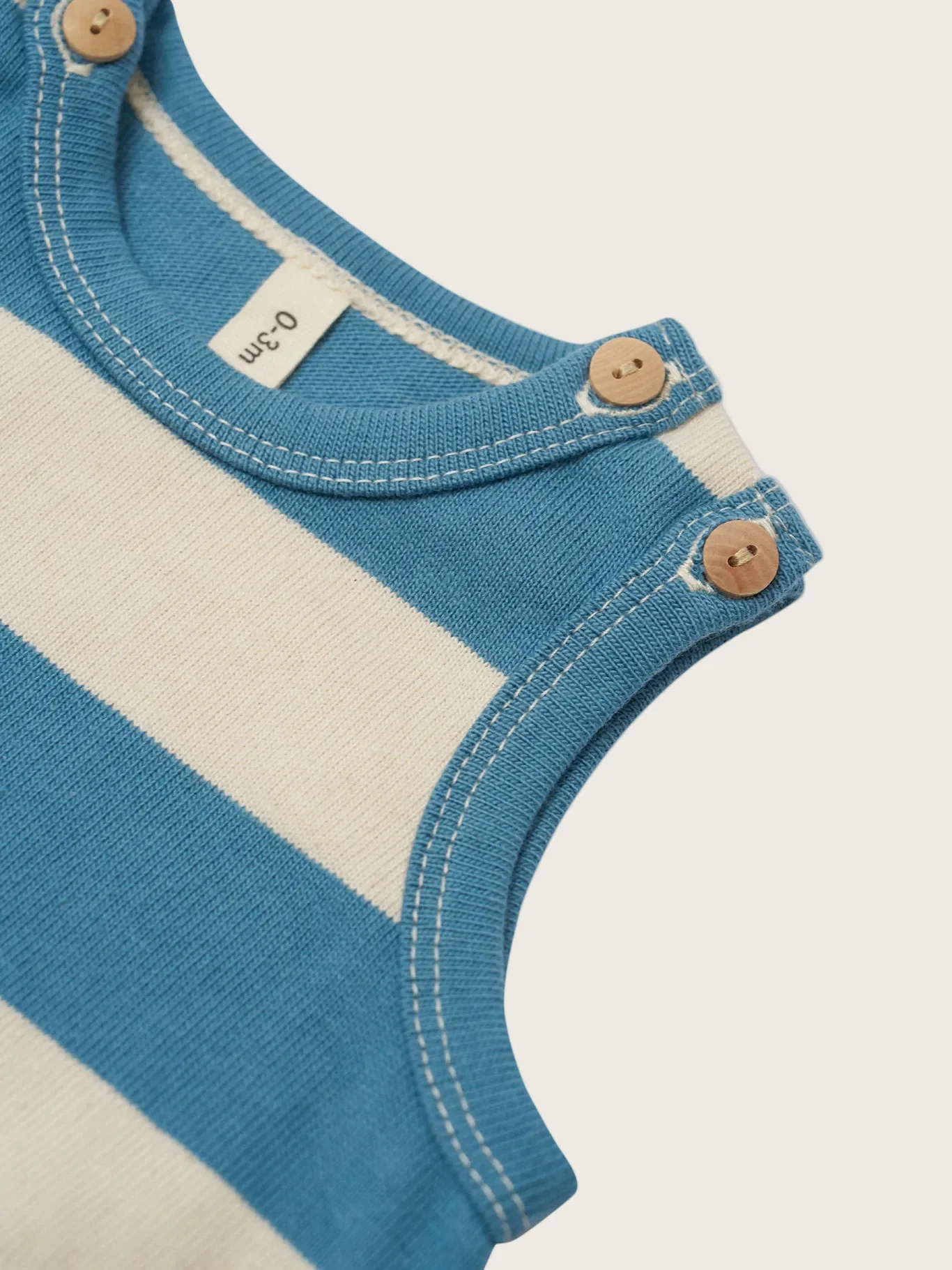 Deck Chair Stripes Sleeveless Bodysuit - Image 3