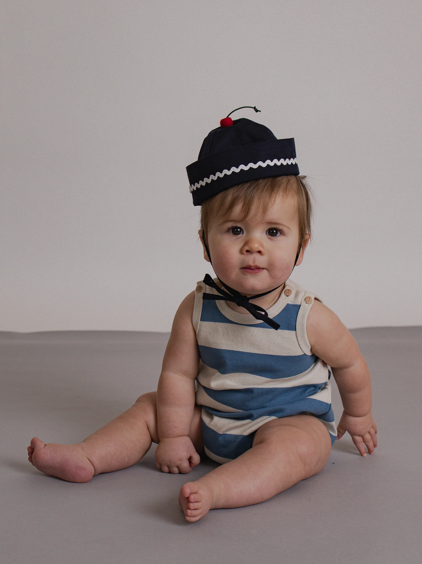 Deck Chair Stripes Sleeveless Bodysuit - Image 4