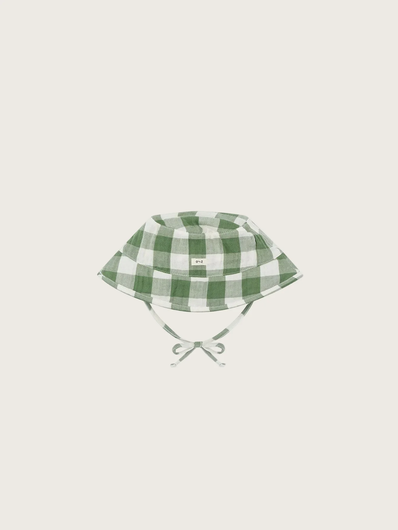 Dill Gingham Bucket Sun Hat - Image 5