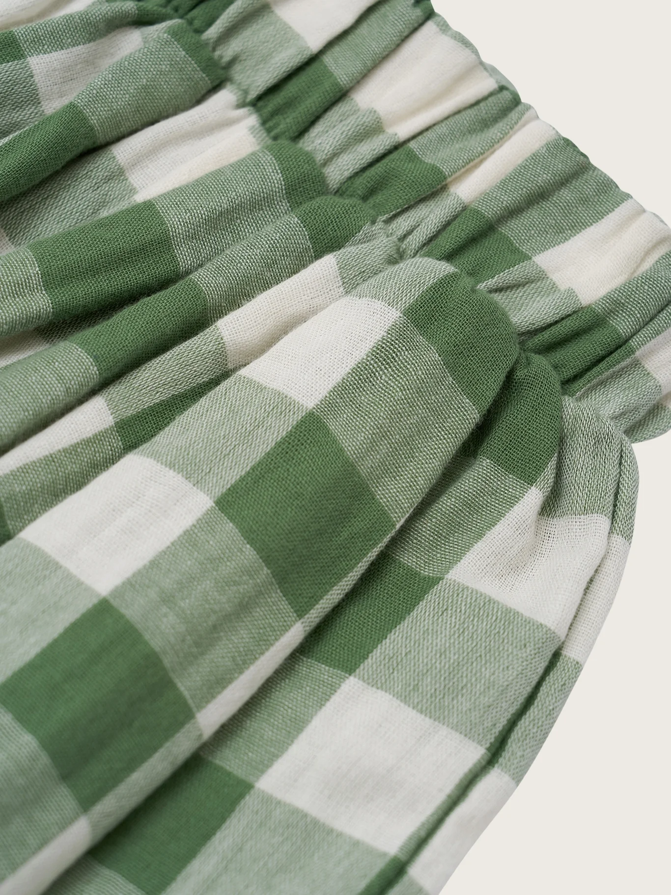 Dill Gingham Resort Pants - Image 3