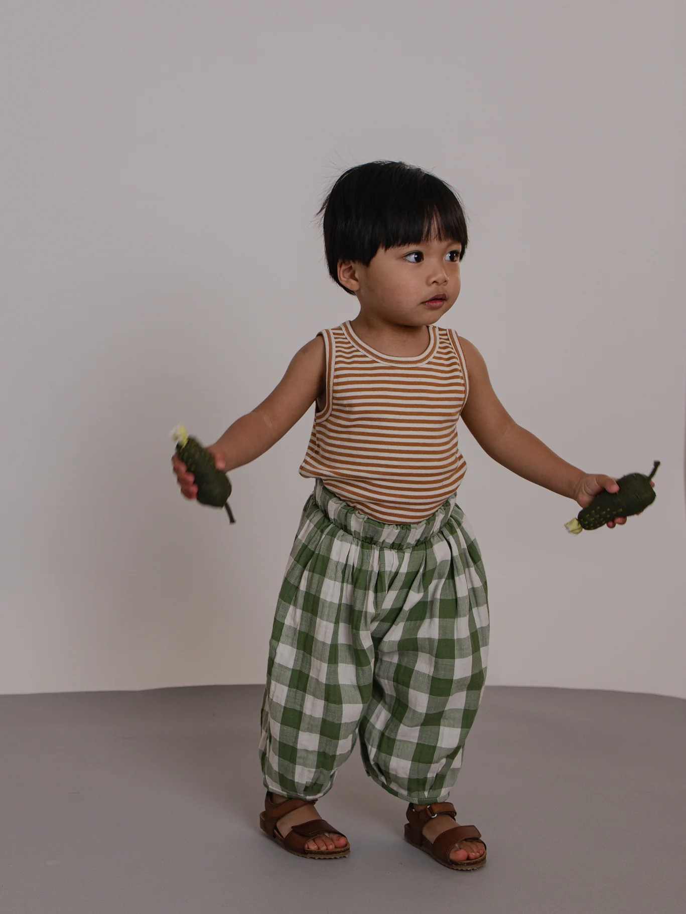 Dill Gingham Resort Pants - Image 5