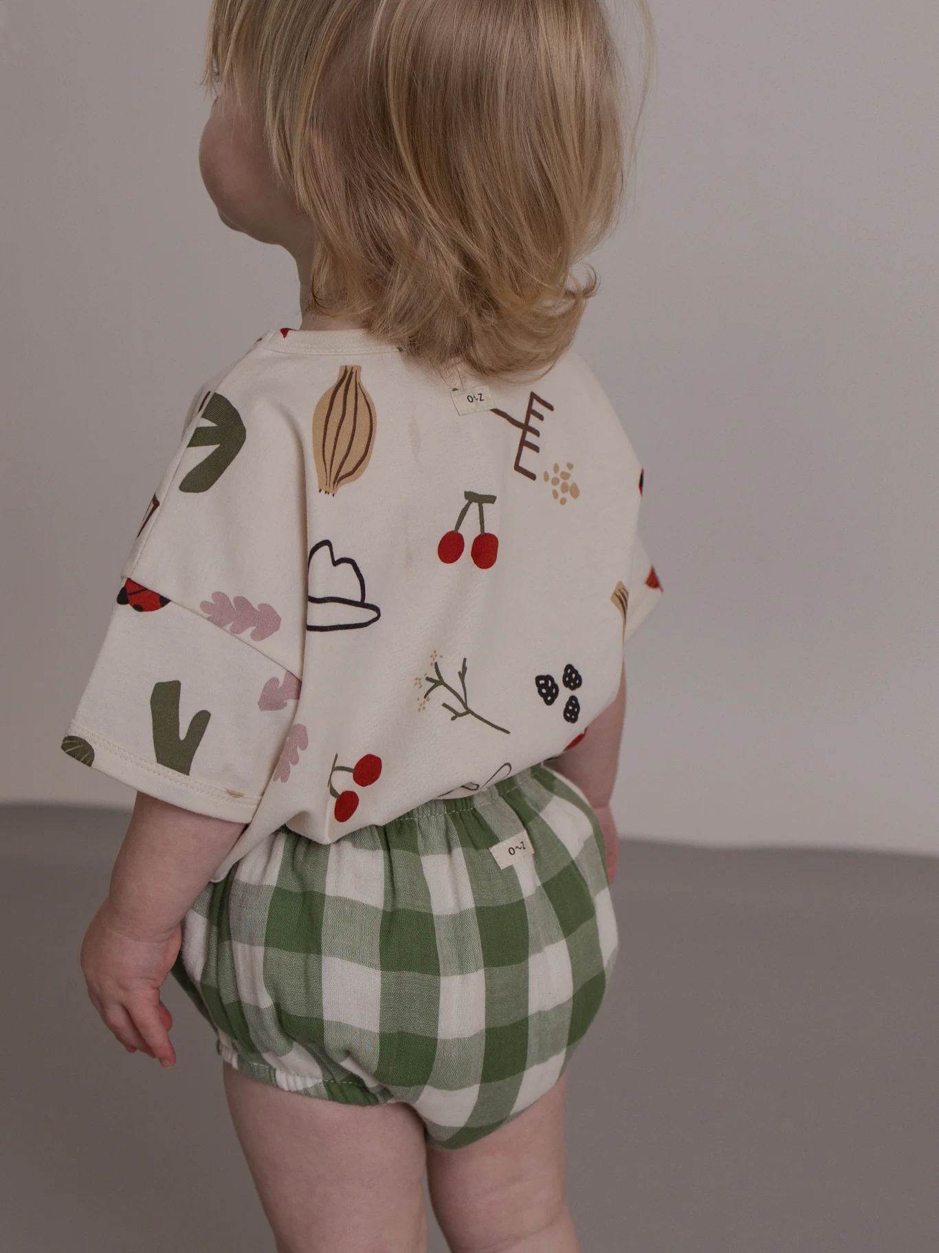 Dill Gingham Shortie - Image 2