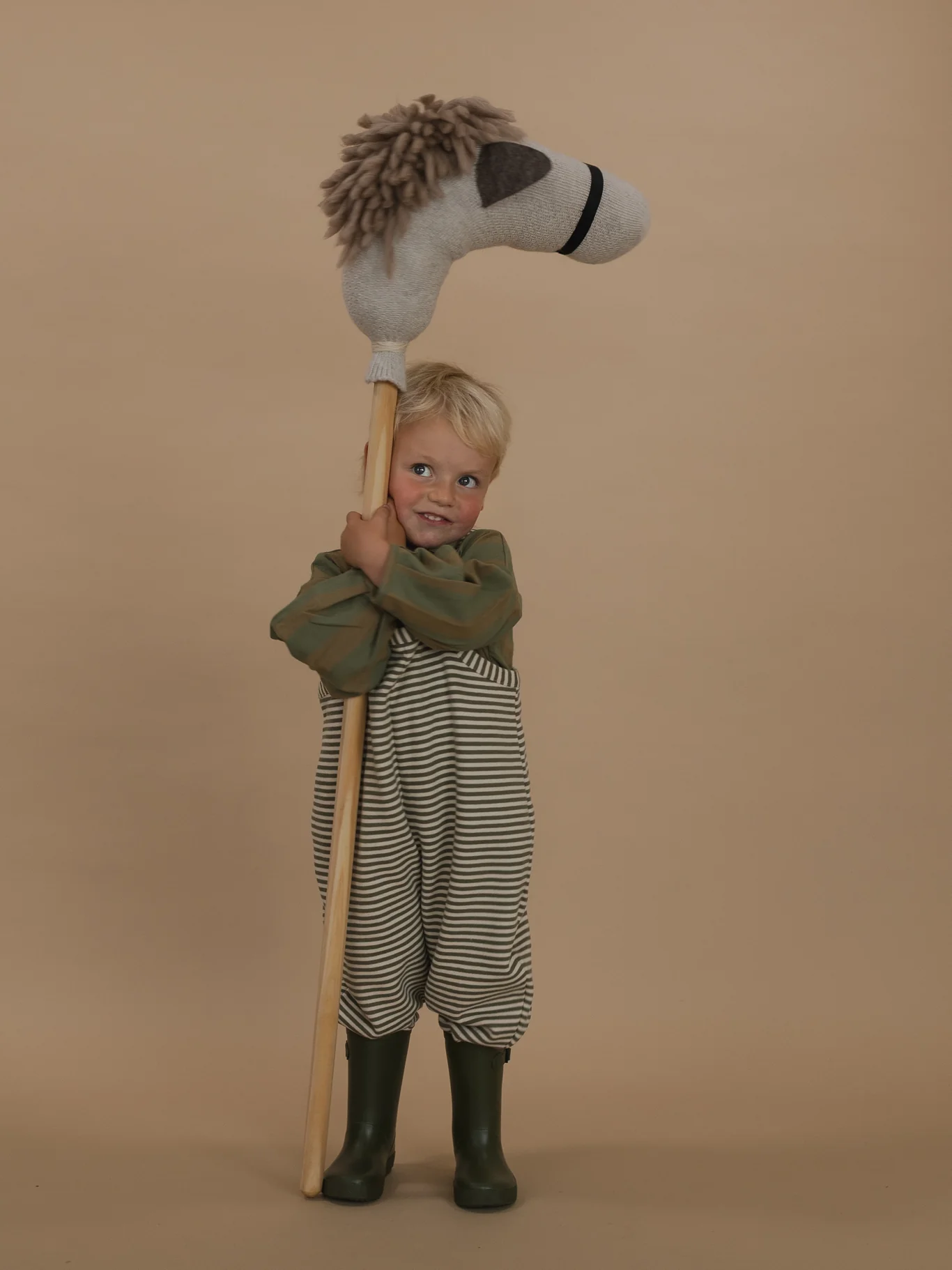 Fern Stripes Dungarees - Image 7