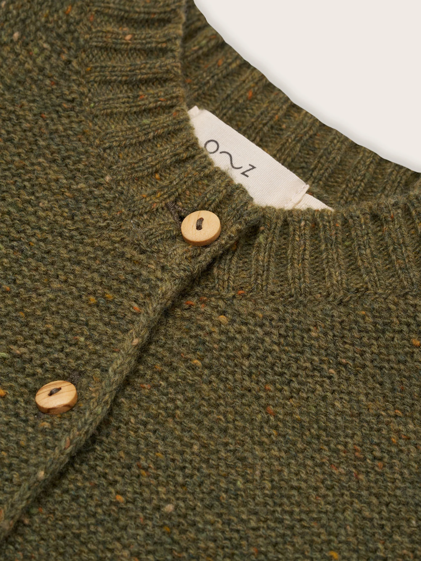 Forest Wool Cardigan - Image 3