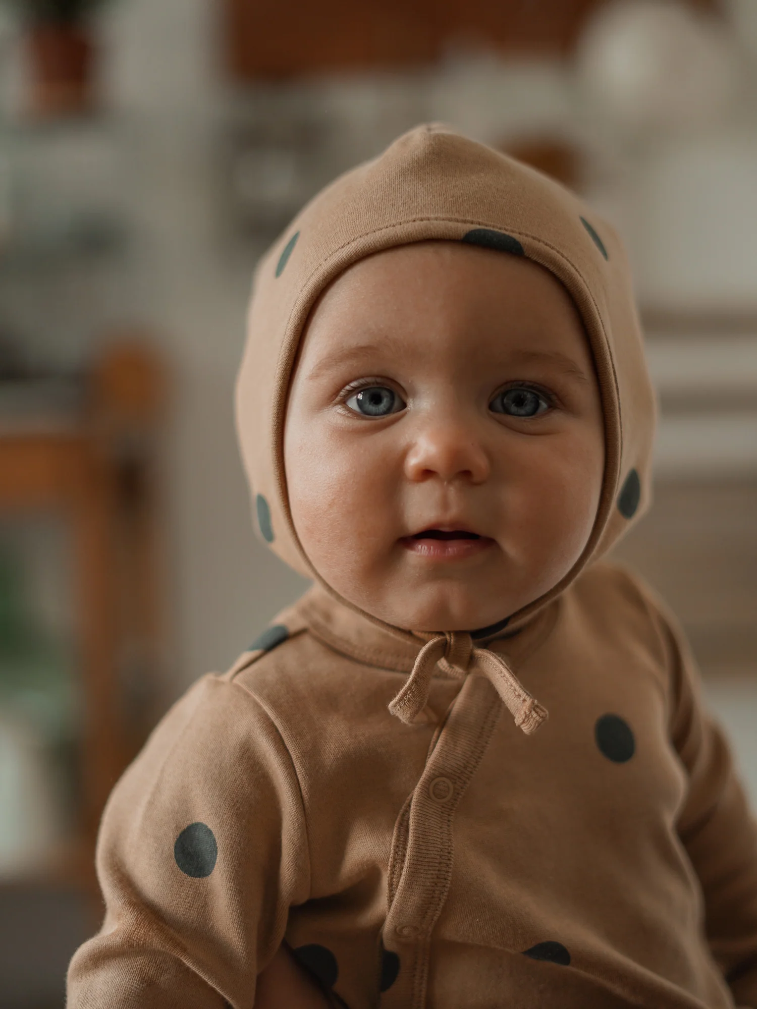 Gold Dots Bonnet - Image 3