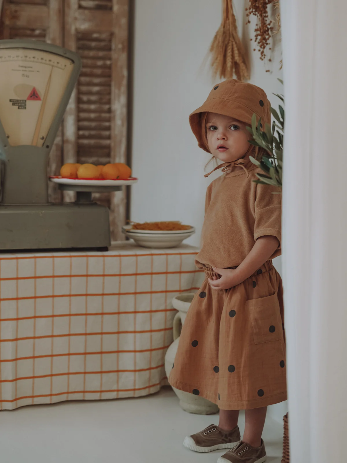 Gold Dots Bucket Sun Hat - Image 4