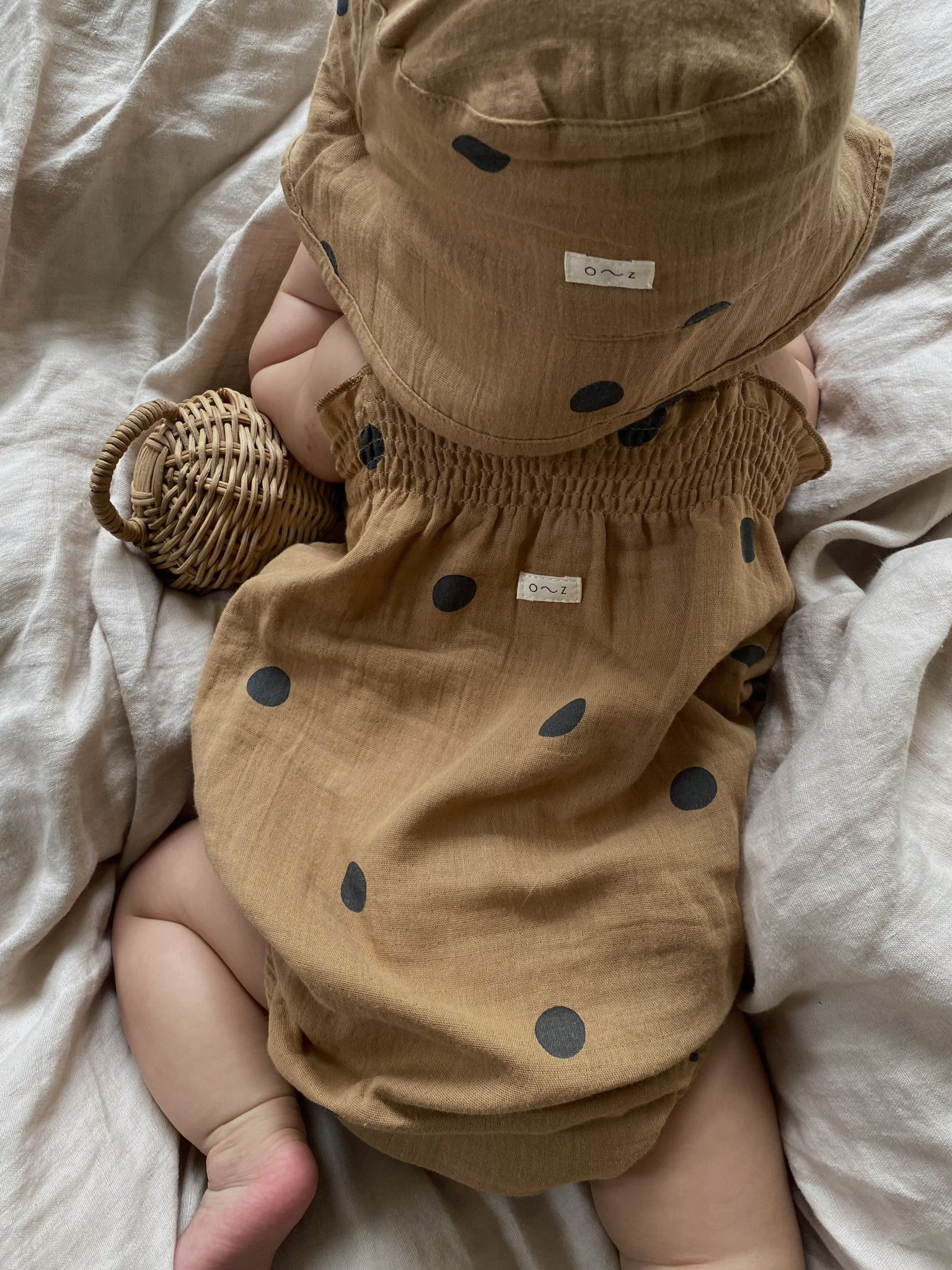 Gold Dots Spaghetti Bodysuit - Image 6