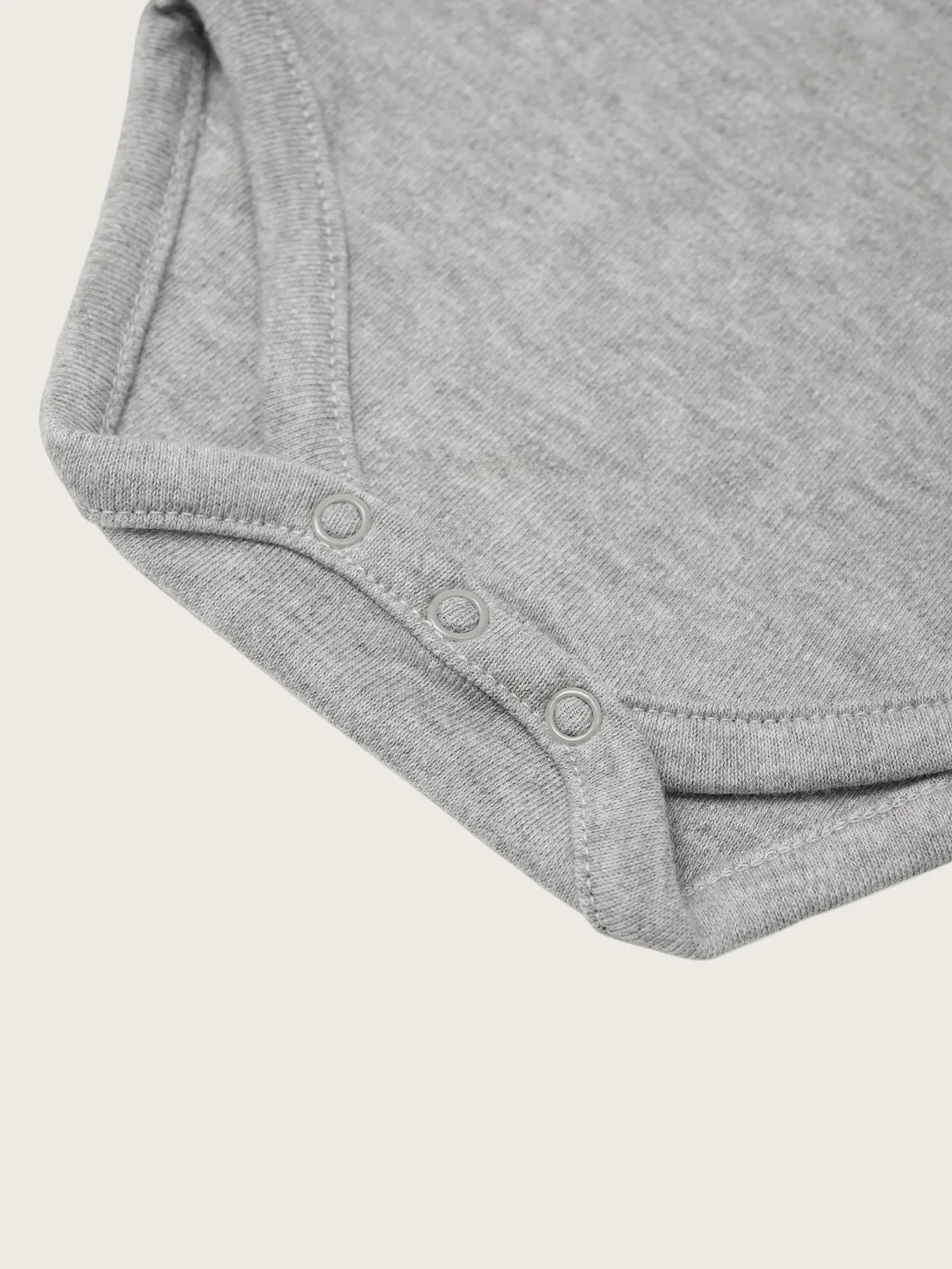 Grey Melange Chocolate Bodysuit - Image 3