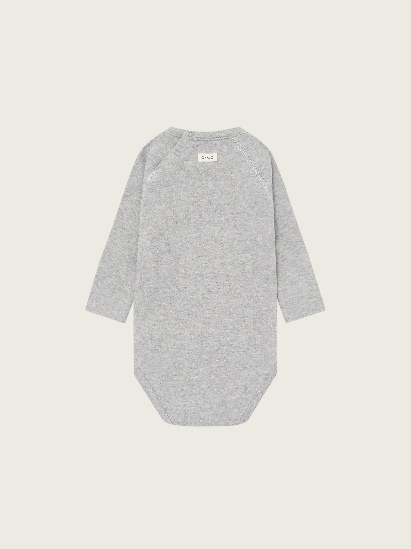 Grey Melange Chocolate Bodysuit - Image 6