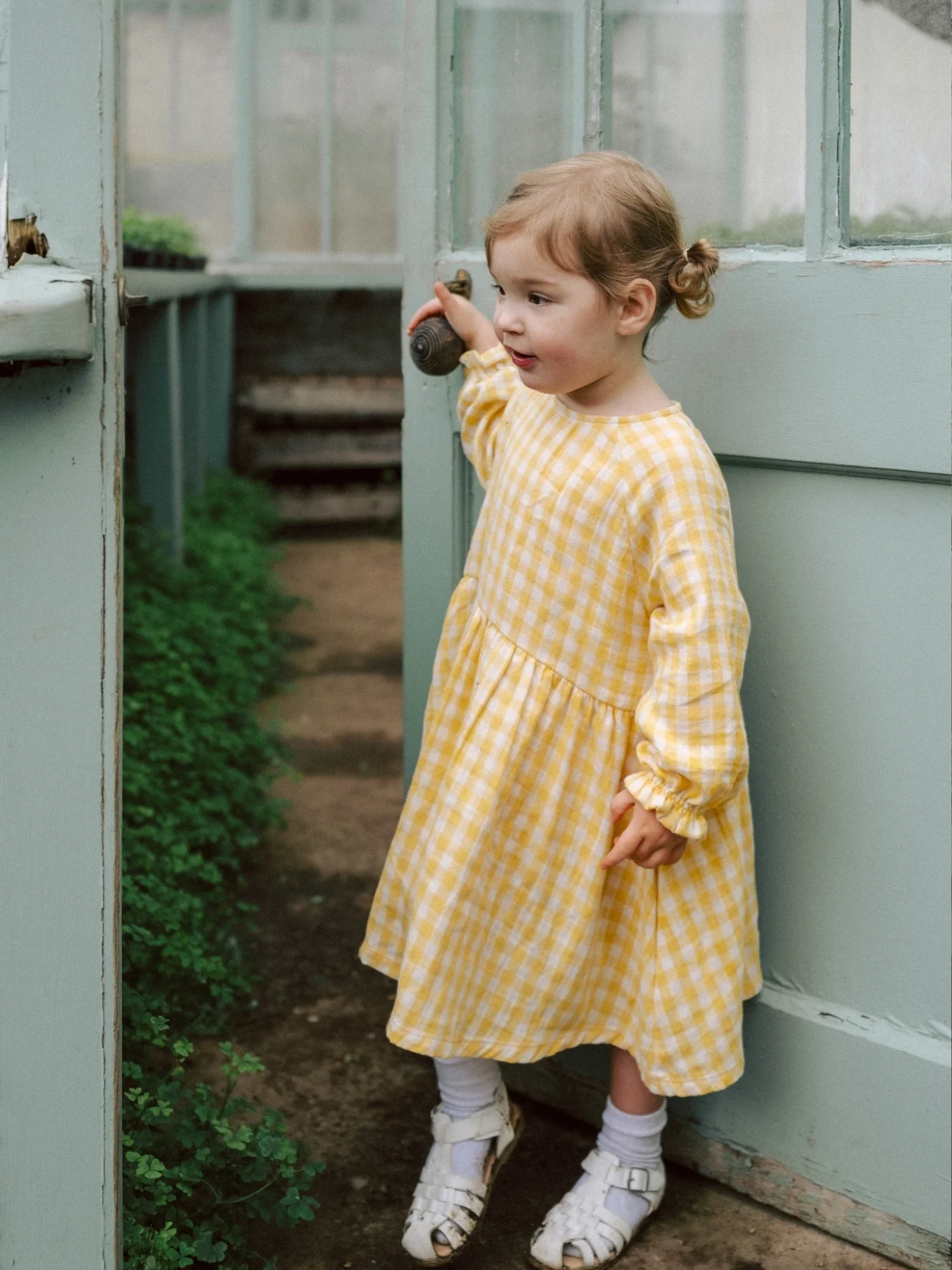 Honeycomb Gingham Field Dress - Image 2