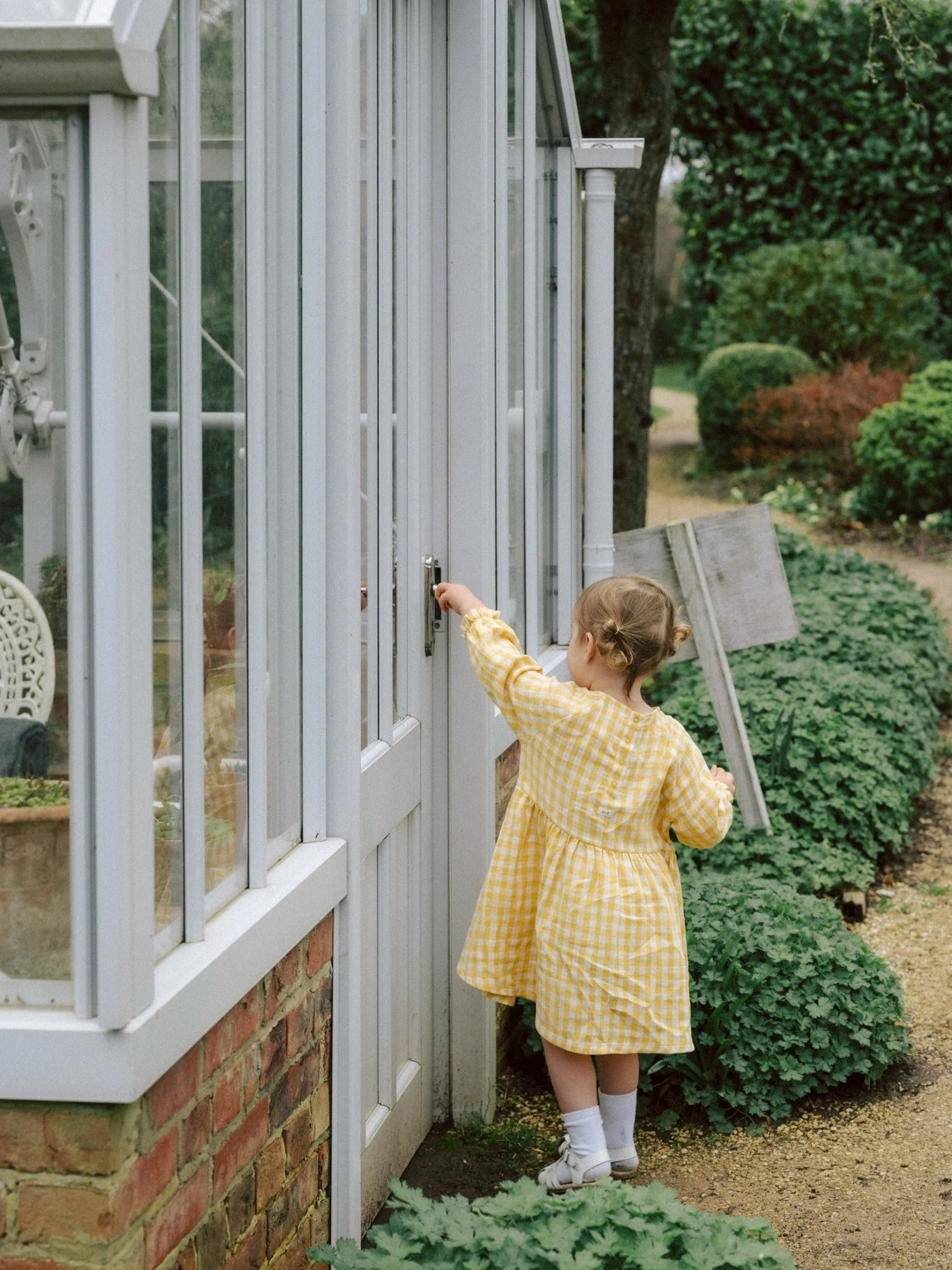 Honeycomb Gingham Field Dress - Image 5