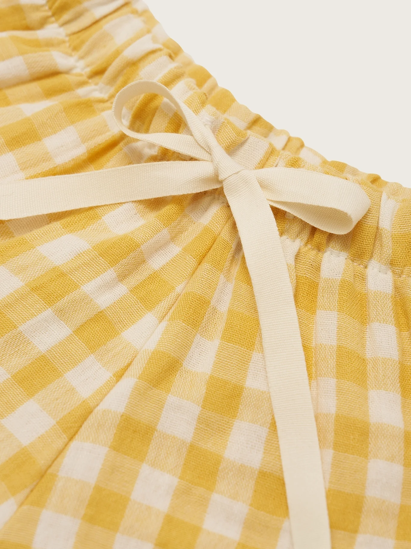 Honeycomb Gingham Frill Shorts - Image 3
