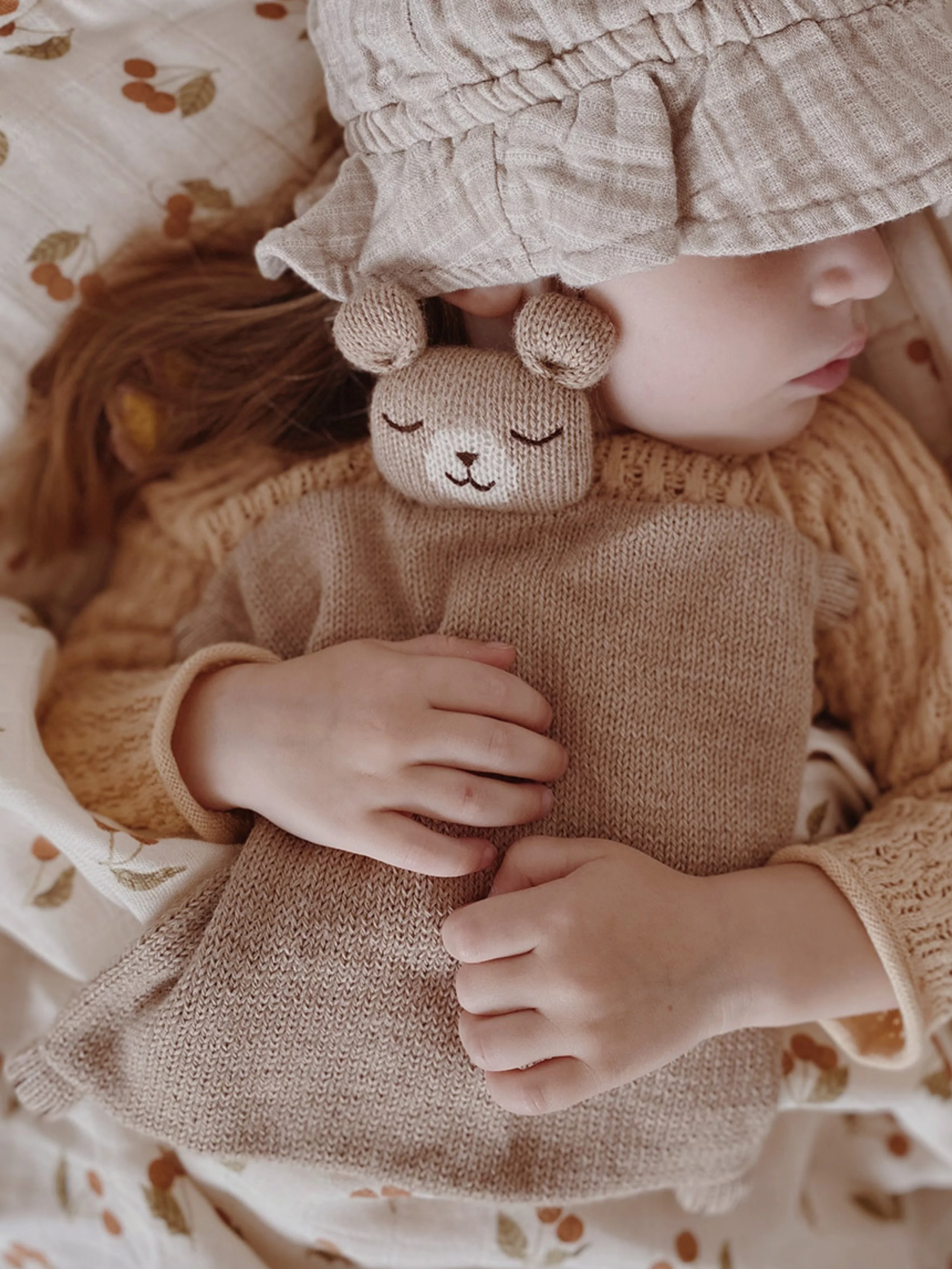 Knit Cuddle Cloth - Teddy Sand - Image 2