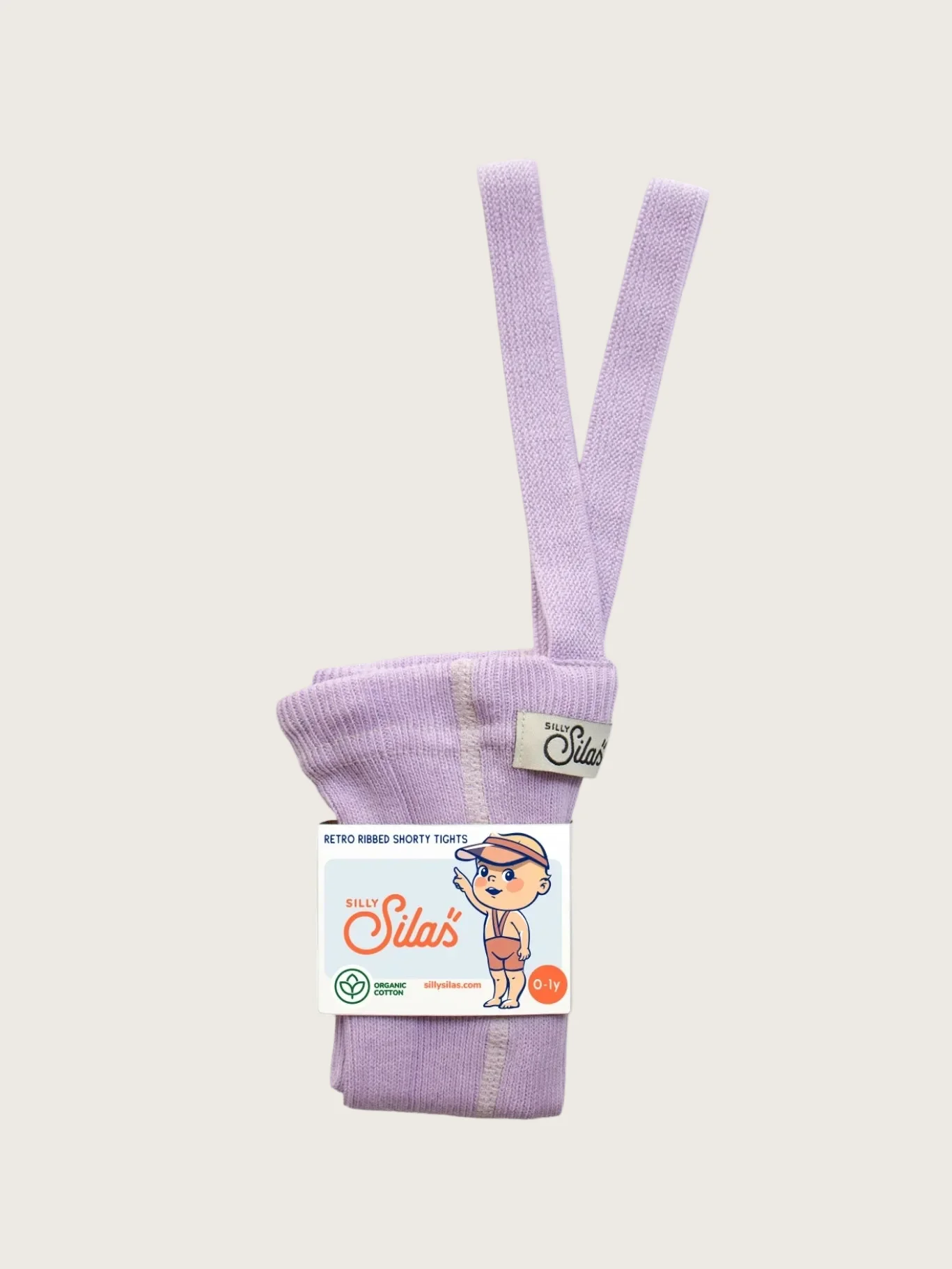 Lavender Shorty Cotton Tights
