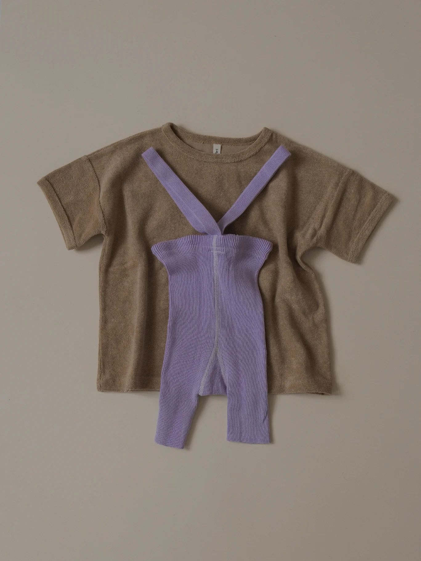 Lavender Shorty Cotton Tights - Image 5