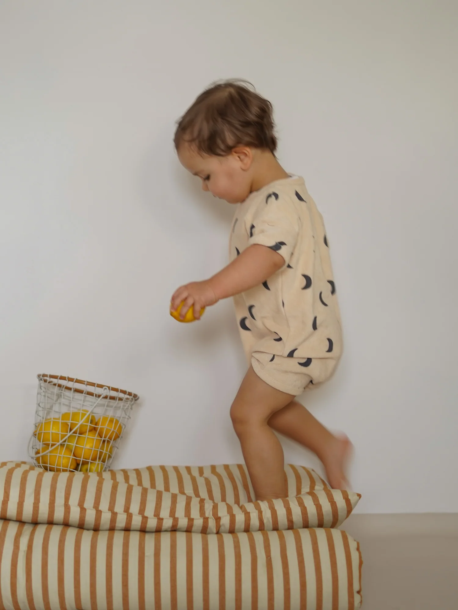 Pebble Midnight Terry Beach Romper - Image 2