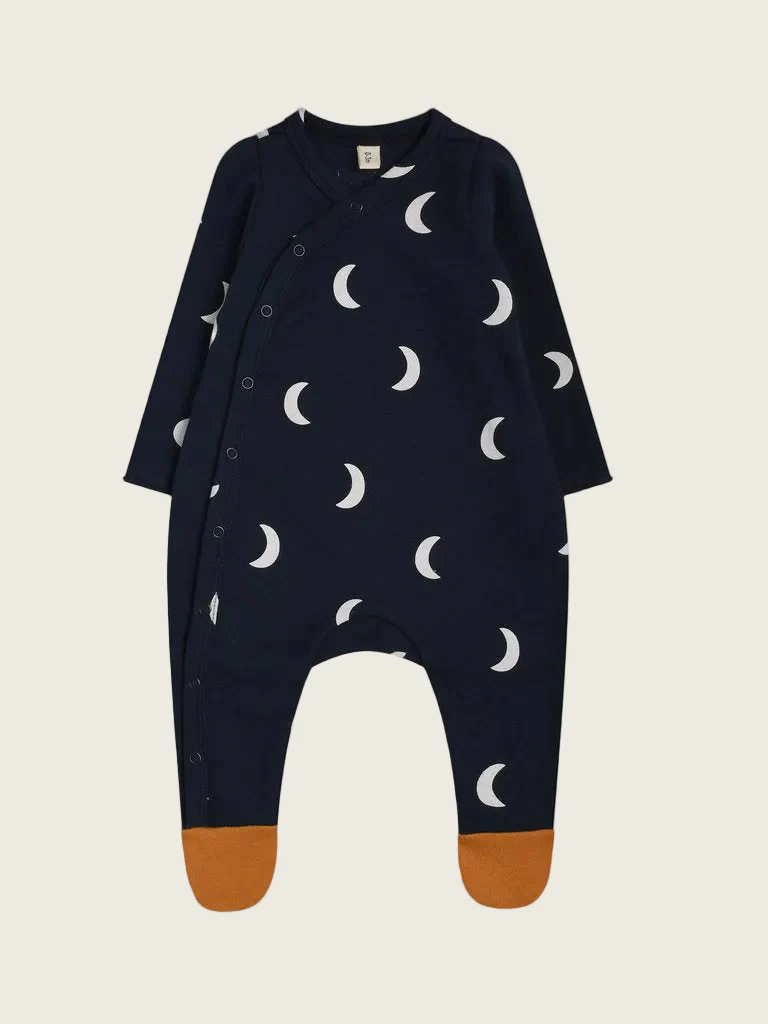 Navy Midnight Suit With Contrast Feet