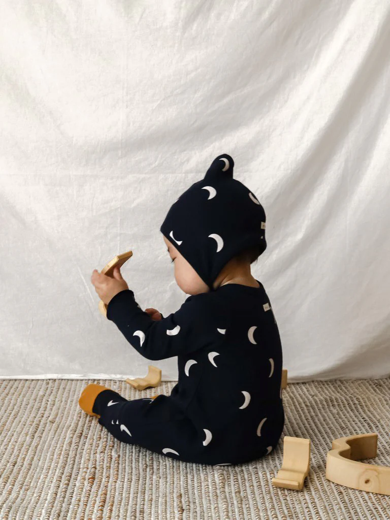 Navy Midnight Suit With Contrast Feet - Image 2