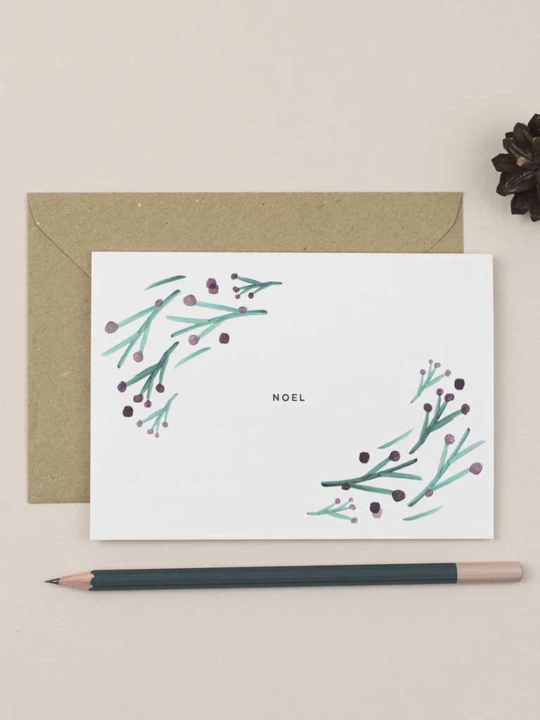 Noel Christmas Card